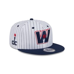 Washington Wizards Deceptor Pinstripe 9FIFTY Snapback Hat
