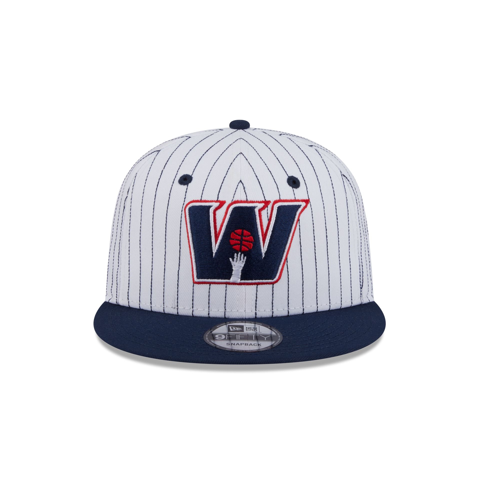Washington Wizards Deceptor Pinstripe 9FIFTY Snapback Hat - Image 2