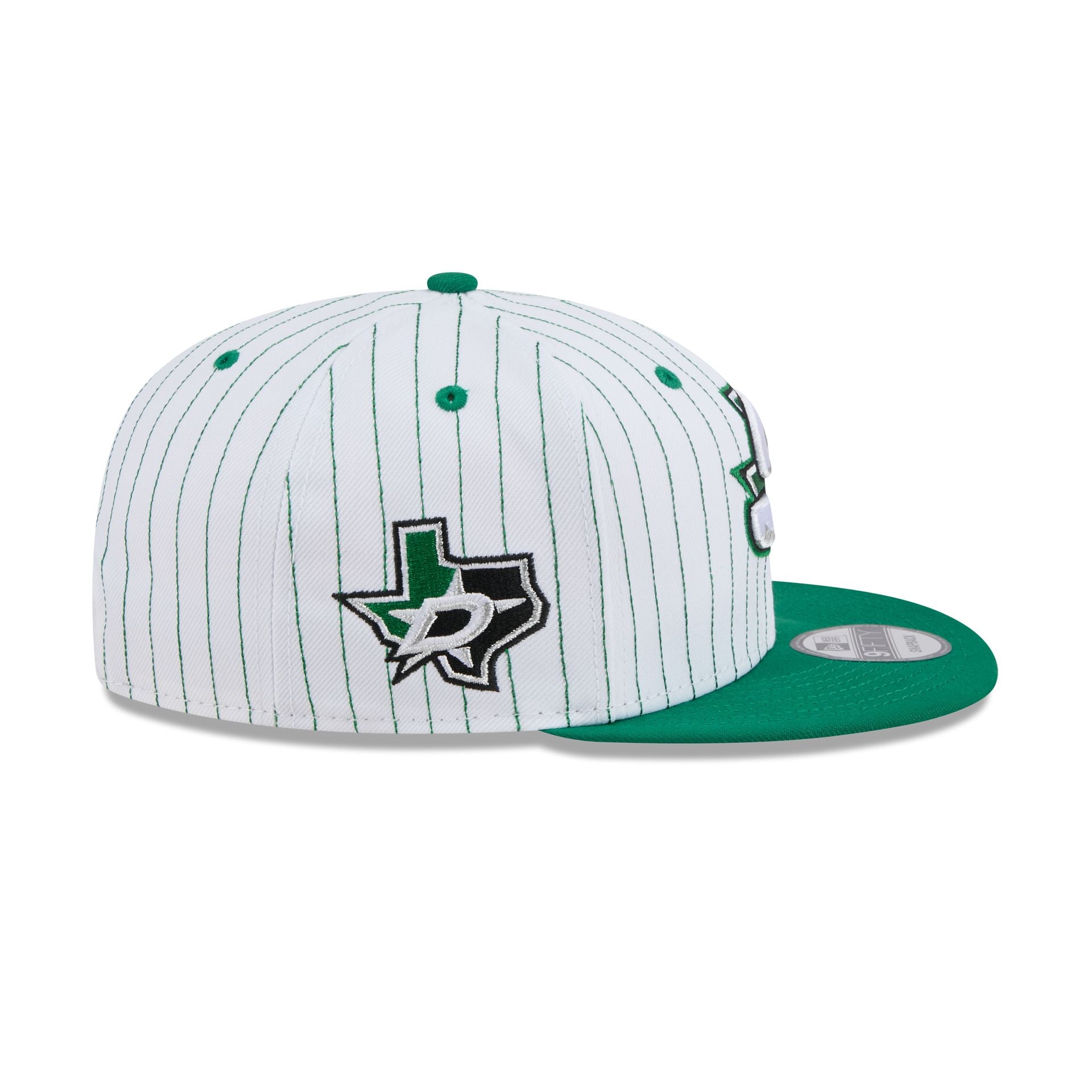 Dallas Stars Deceptor Pinstripe 9FIFTY Snapback Hat - Image 4