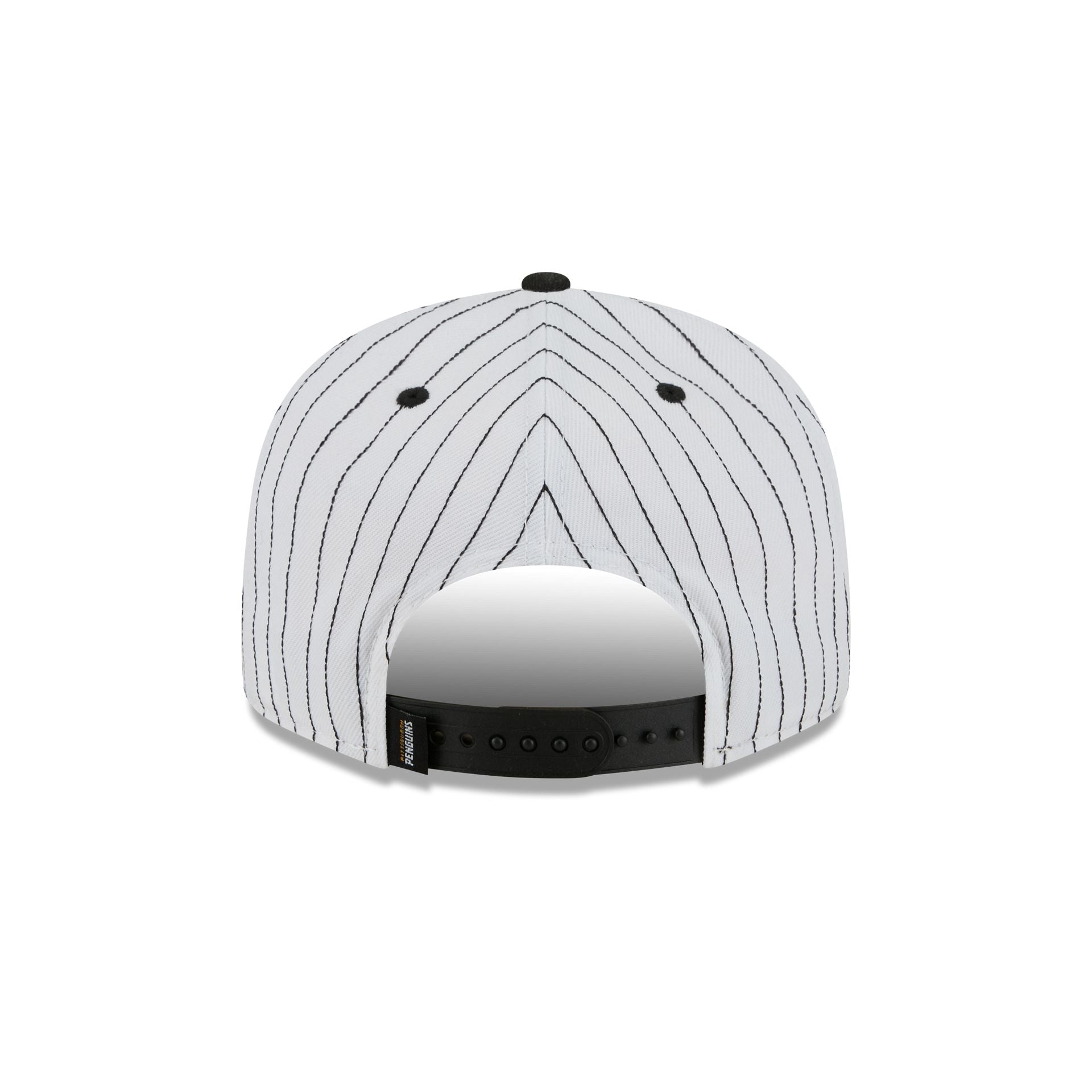 Pittsburgh Penguins Deceptor Pinstripe 9FIFTY Snapback Hat - Image 6