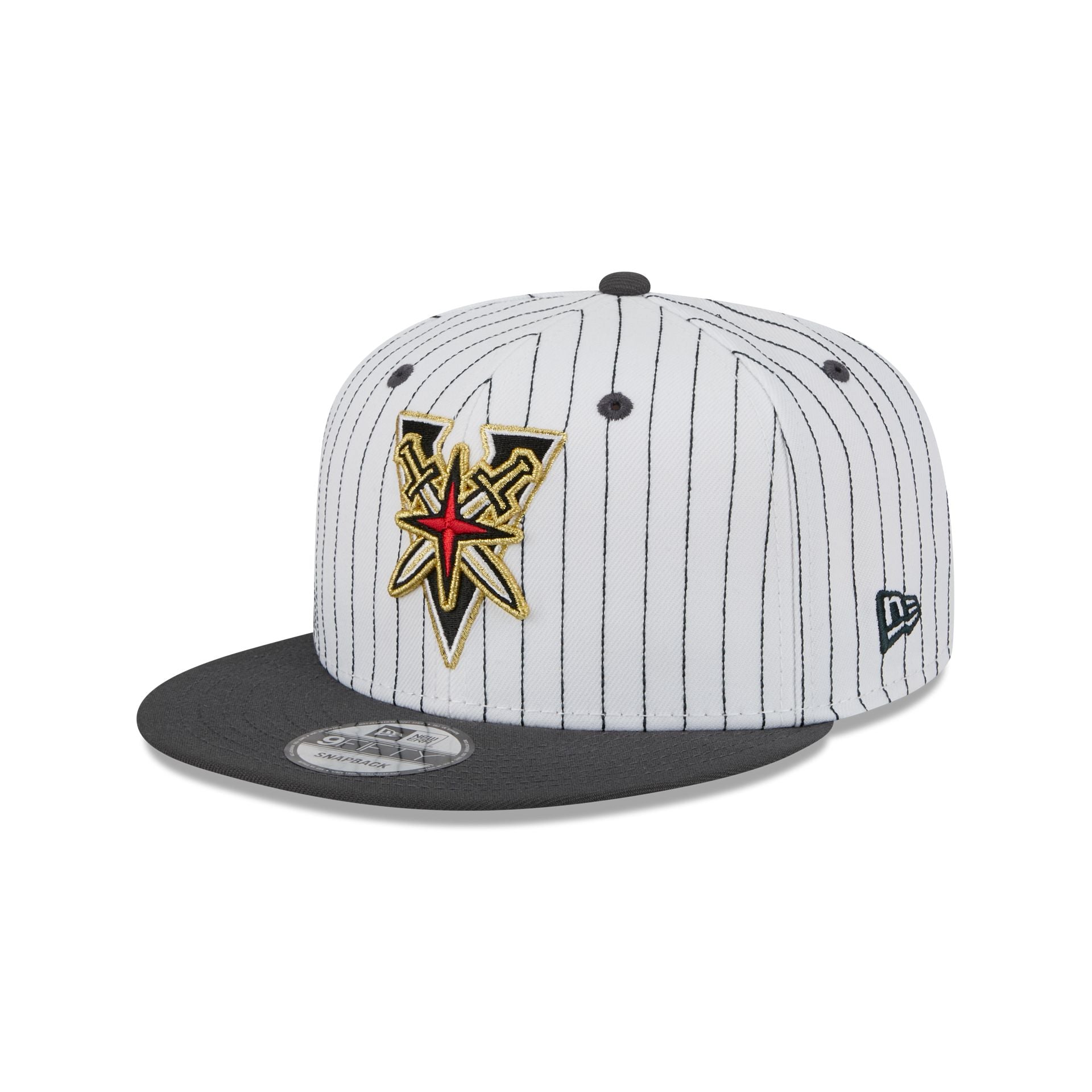 Vegas Golden Knights Deceptor Pinstripe 9FIFTY Snapback Hat - Image 3