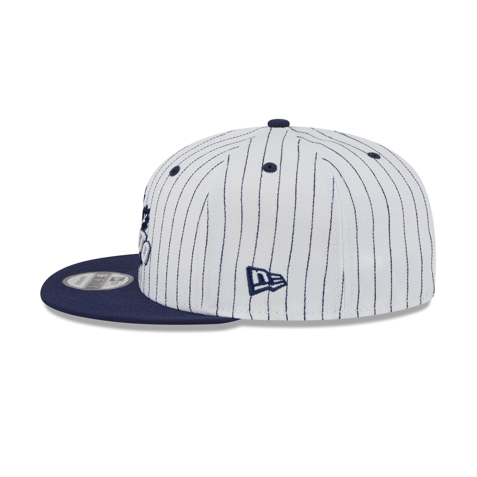 Toronto Maple Leafs Deceptor Pinstripe 9FIFTY Snapback Hat - Image 5