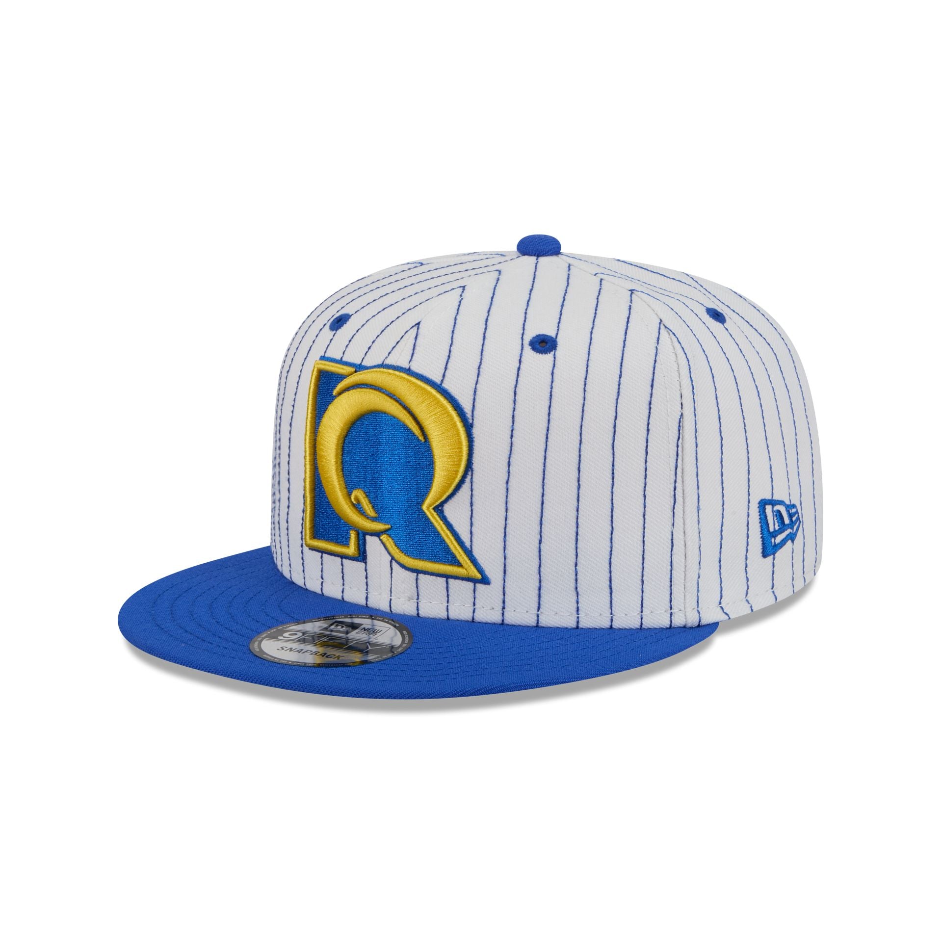Los Angeles Rams Deceptor Pinstripe 9FIFTY Snapback Hat - Image 3
