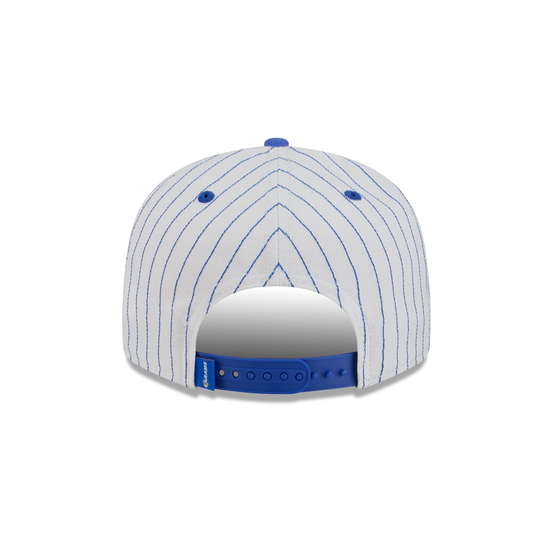 Los Angeles Rams Deceptor Pinstripe 9FIFTY Snapback Hat - Image 6