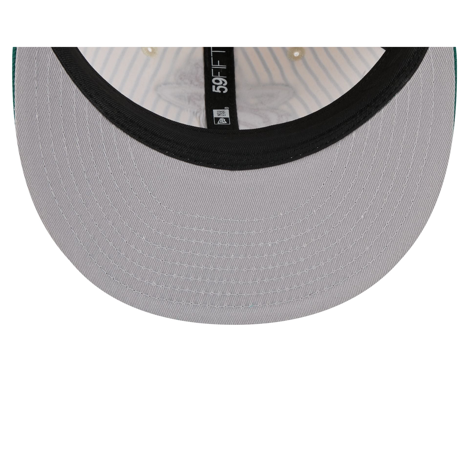 Just Caps Seersucker Miami Heat Retro Crown 59FIFTY Fitted Hat - Image 7