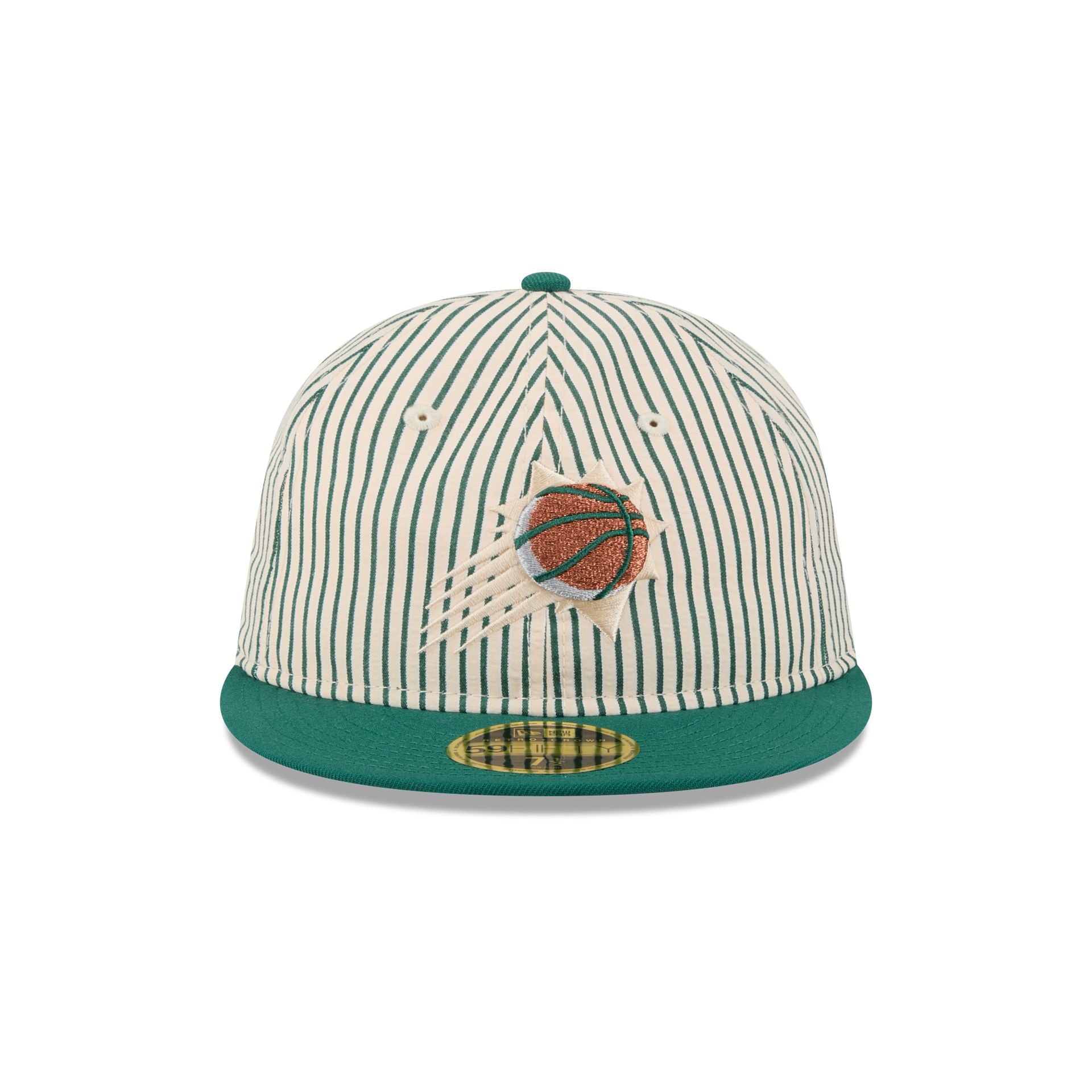 Just Caps Seersucker Phoenix Suns Retro Crown 59FIFTY Fitted Hat - Image 2