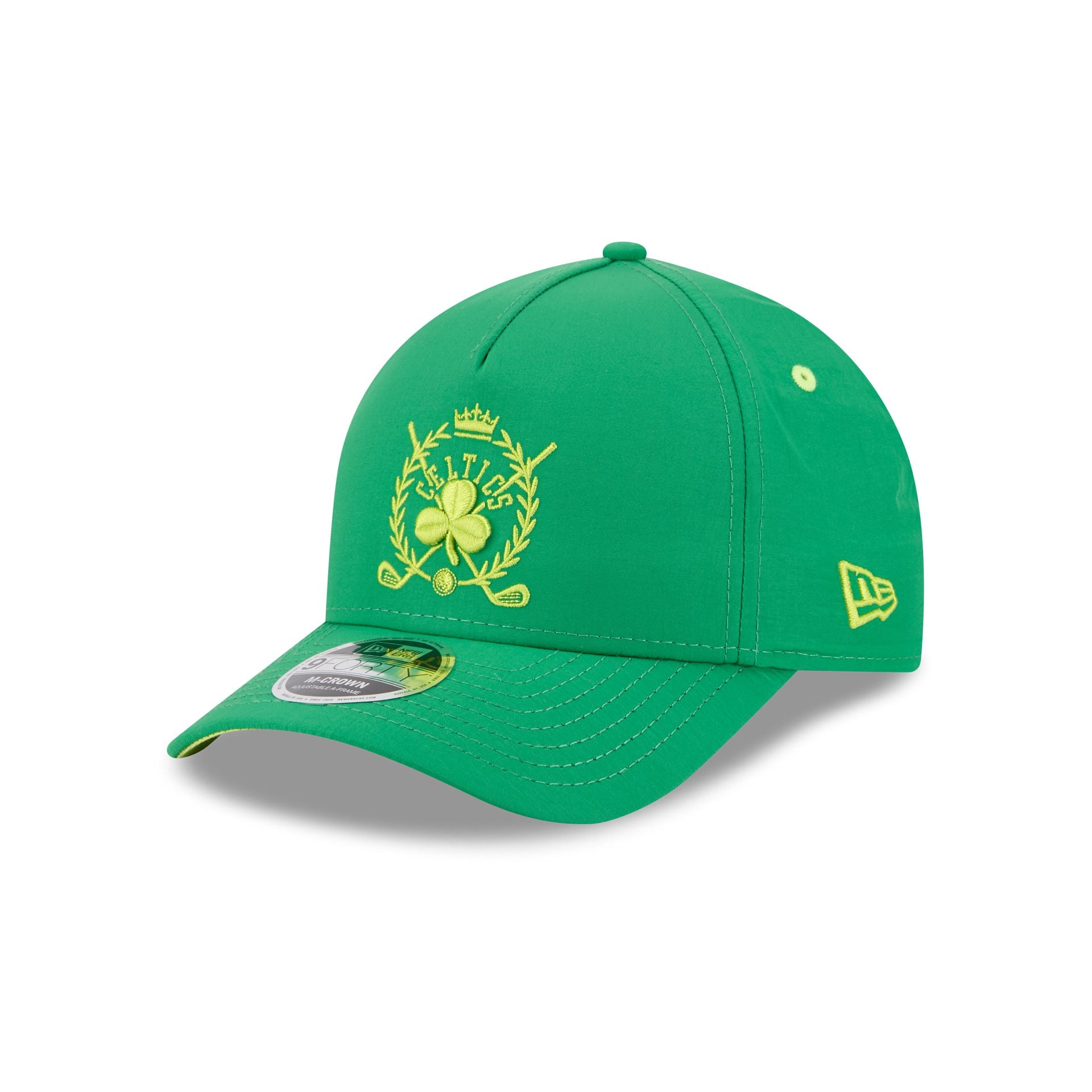 Boston Celtics Tee Time 9FORTY M-Crown A-Frame Snapback Hat