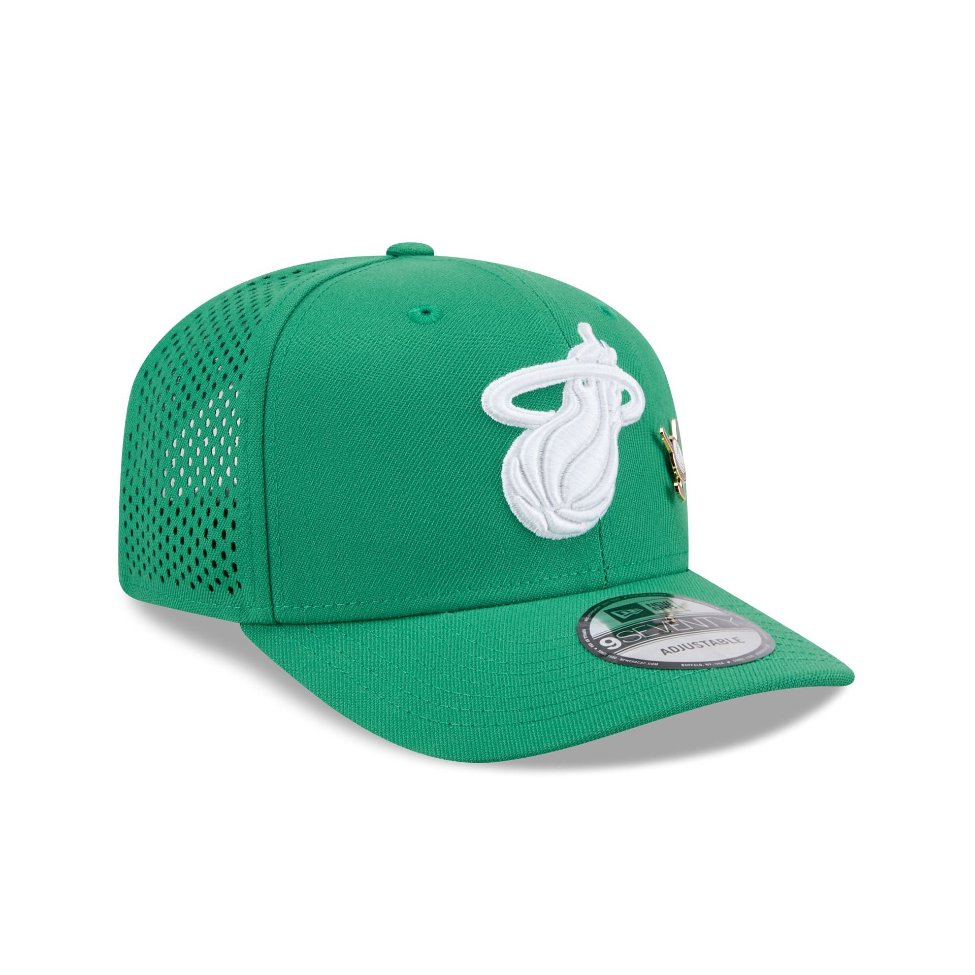 Miami Heat Tee Time 9SEVENTY Trucker Hat - Image 3