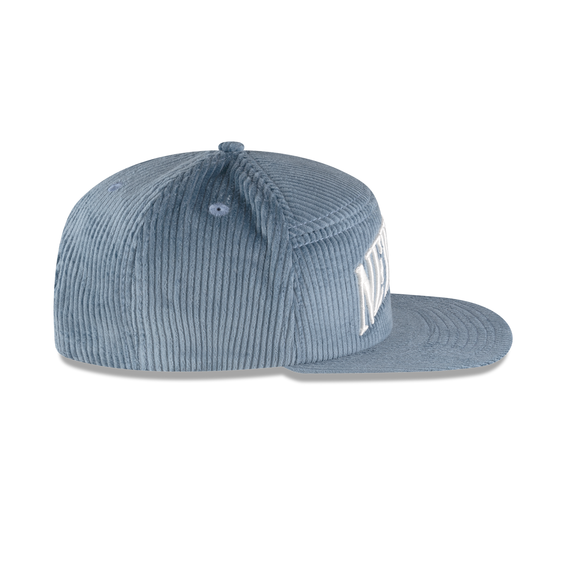 New Era Branded Paragon Corduroy Indigo Split Panel 9FIFTY Snapback Hat - Image 5