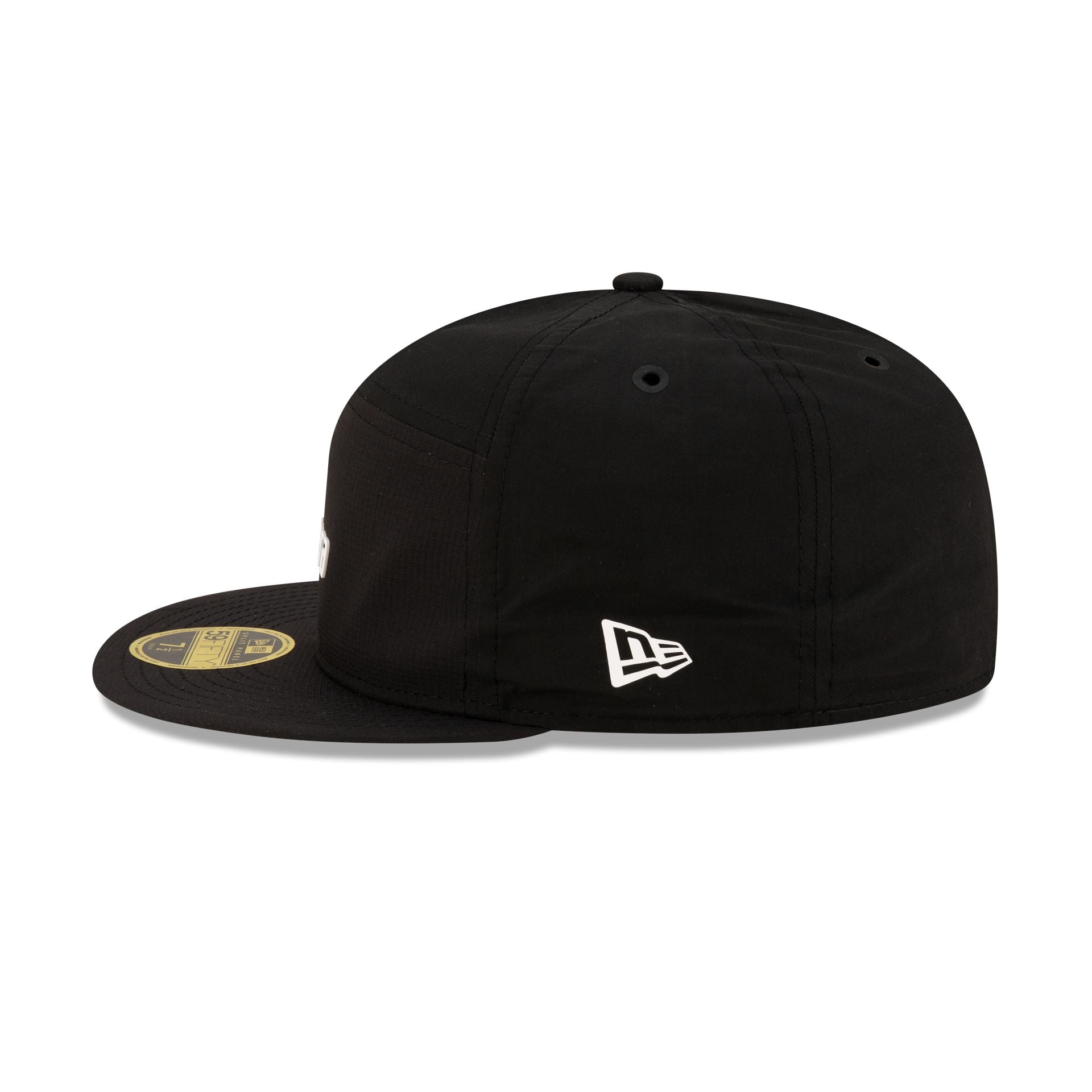 New Era Cap Black Split Panel 59FIFTY Fitted Hat - Image 4