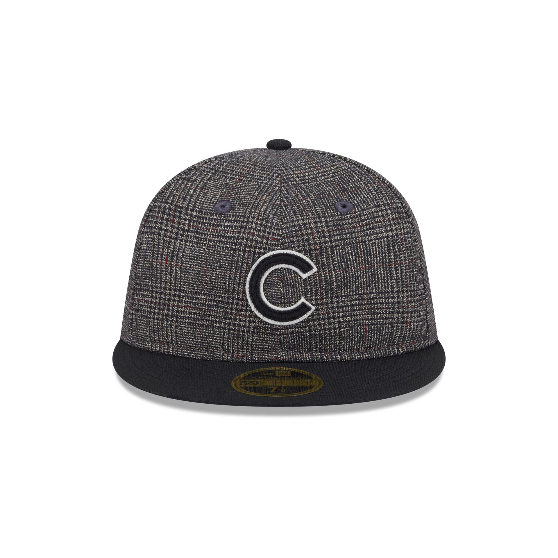 Chicago Cubs Plaid Retro Crown 59FIFTY Fitted Hat - Image 2