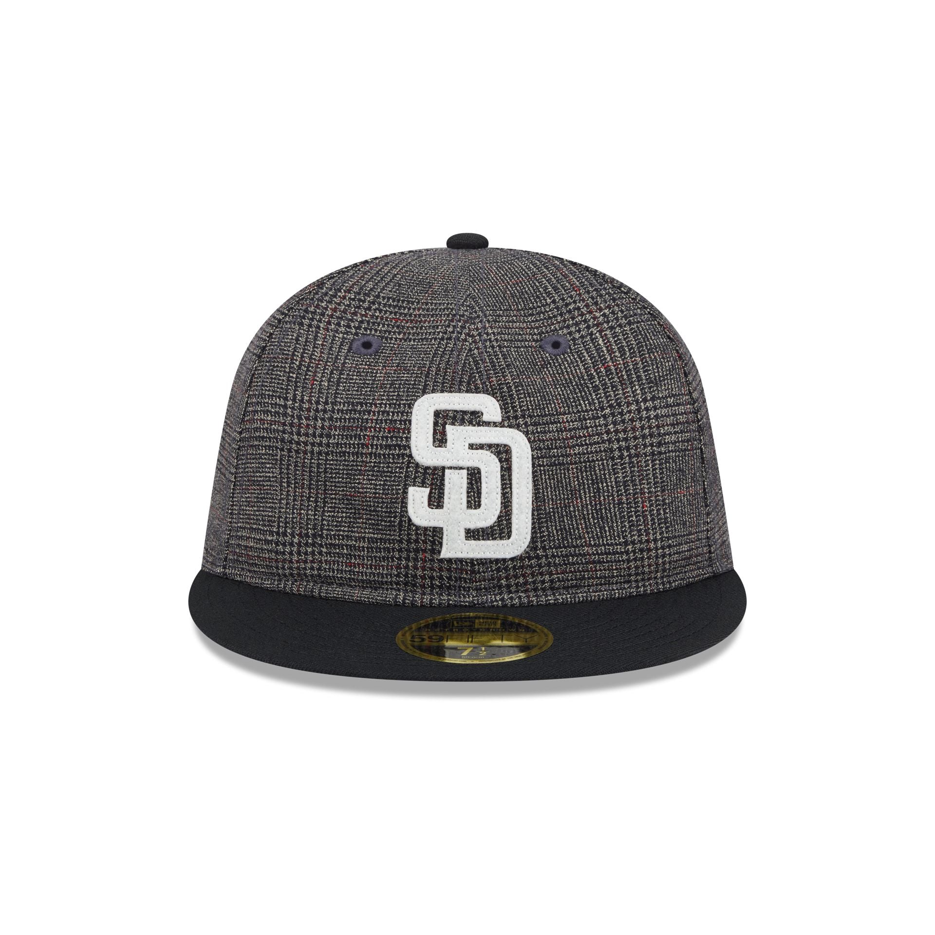 San Diego Padres Plaid Retro Crown 59FIFTY Fitted Hat - Image 2