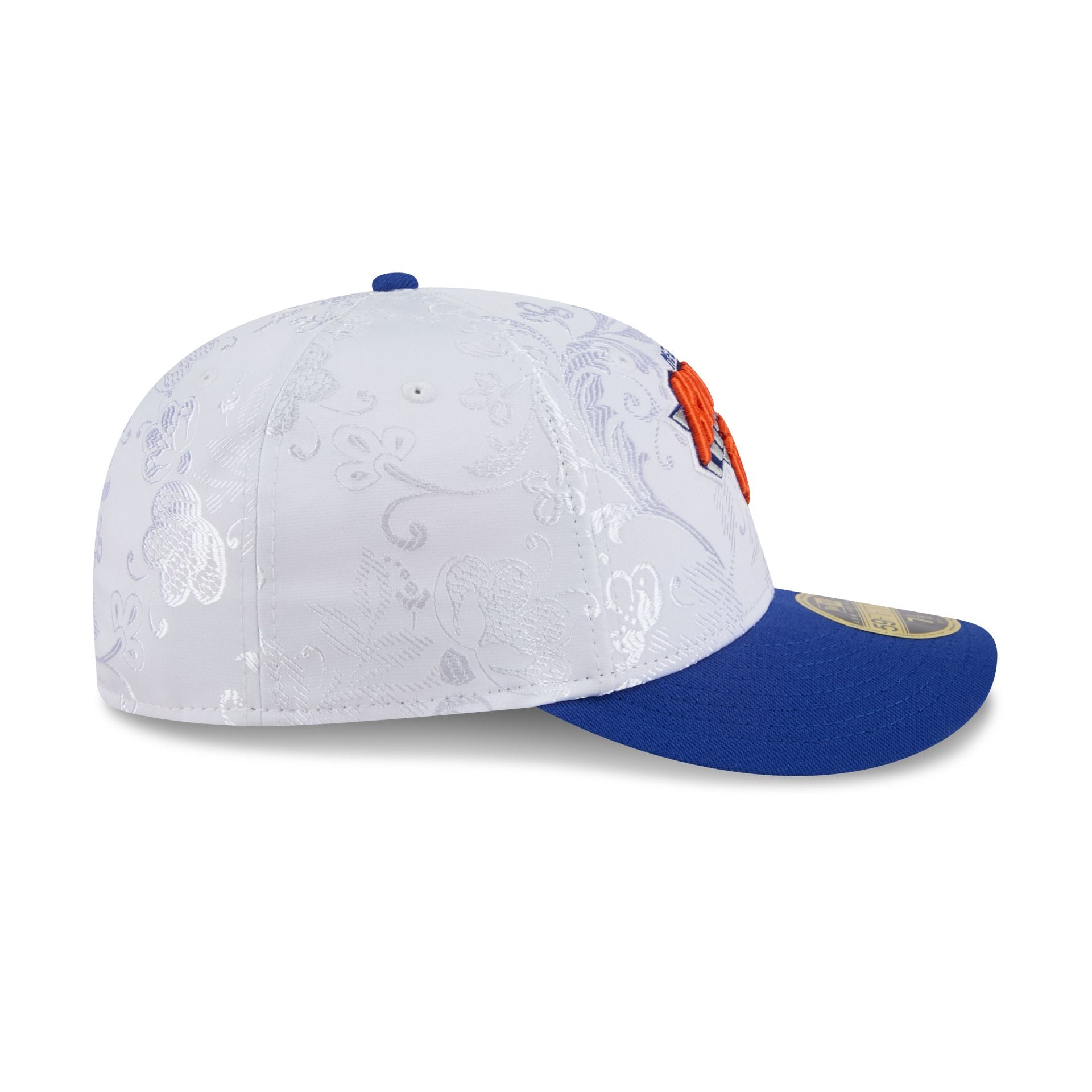 New York Knicks Floral Shine Low Profile 59FIFTY Fitted Hat - Image 5