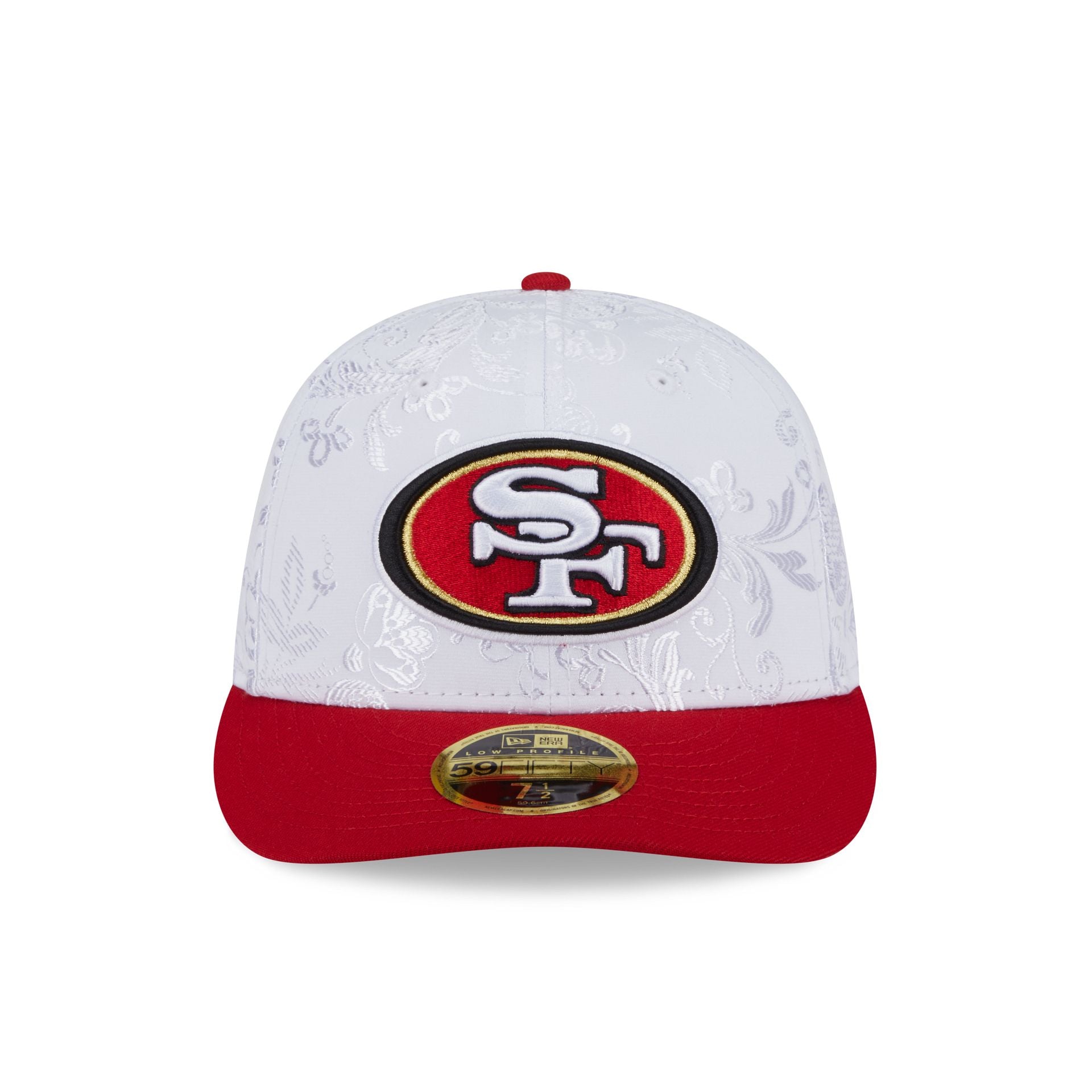 San Francisco 49ers Floral Shine Low Profile 59FIFTY Fitted Hat - Image 2