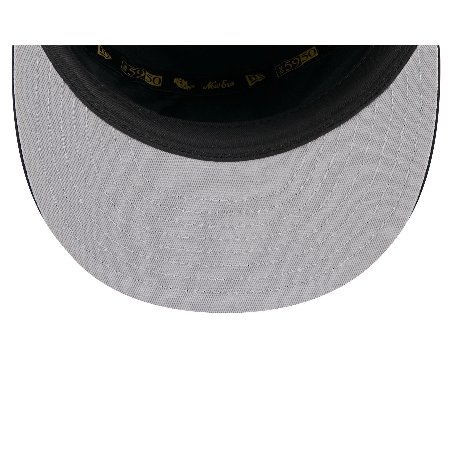 Chicago Blackhawks Black Poly Rope Split Panel 59FIFTY Fitted Hat - Image 7