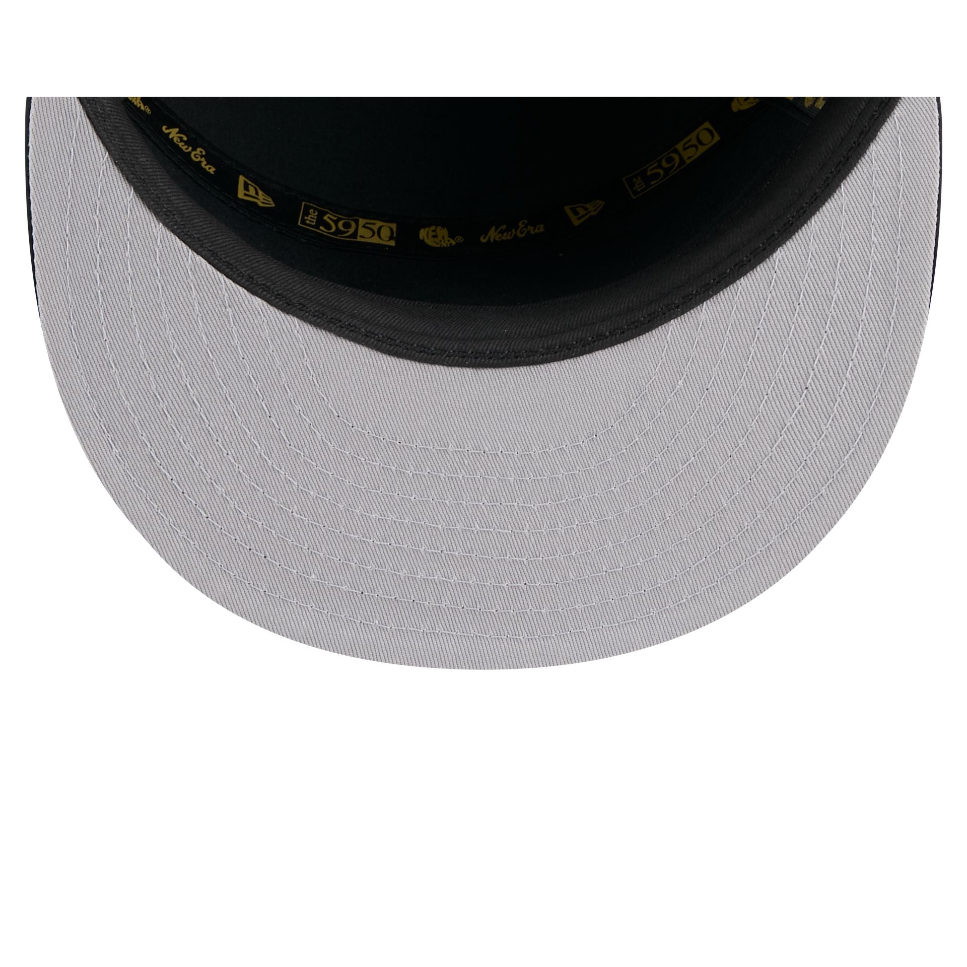 San Francisco 49ers Black Poly Rope Split Panel 59FIFTY Fitted Hat - Image 7