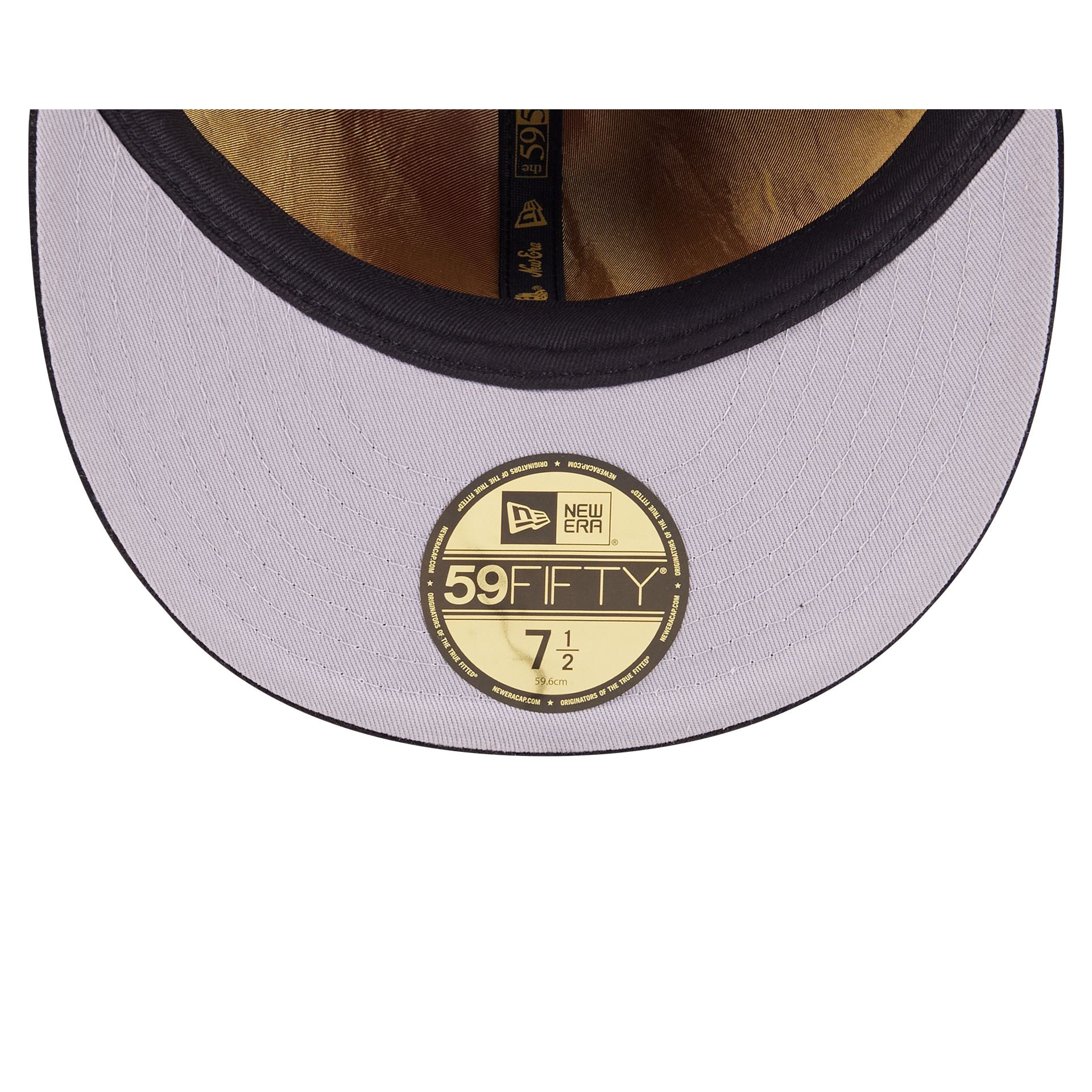 New York Knicks Black Velvet 59FIFTY Fitted Hat - Image 7