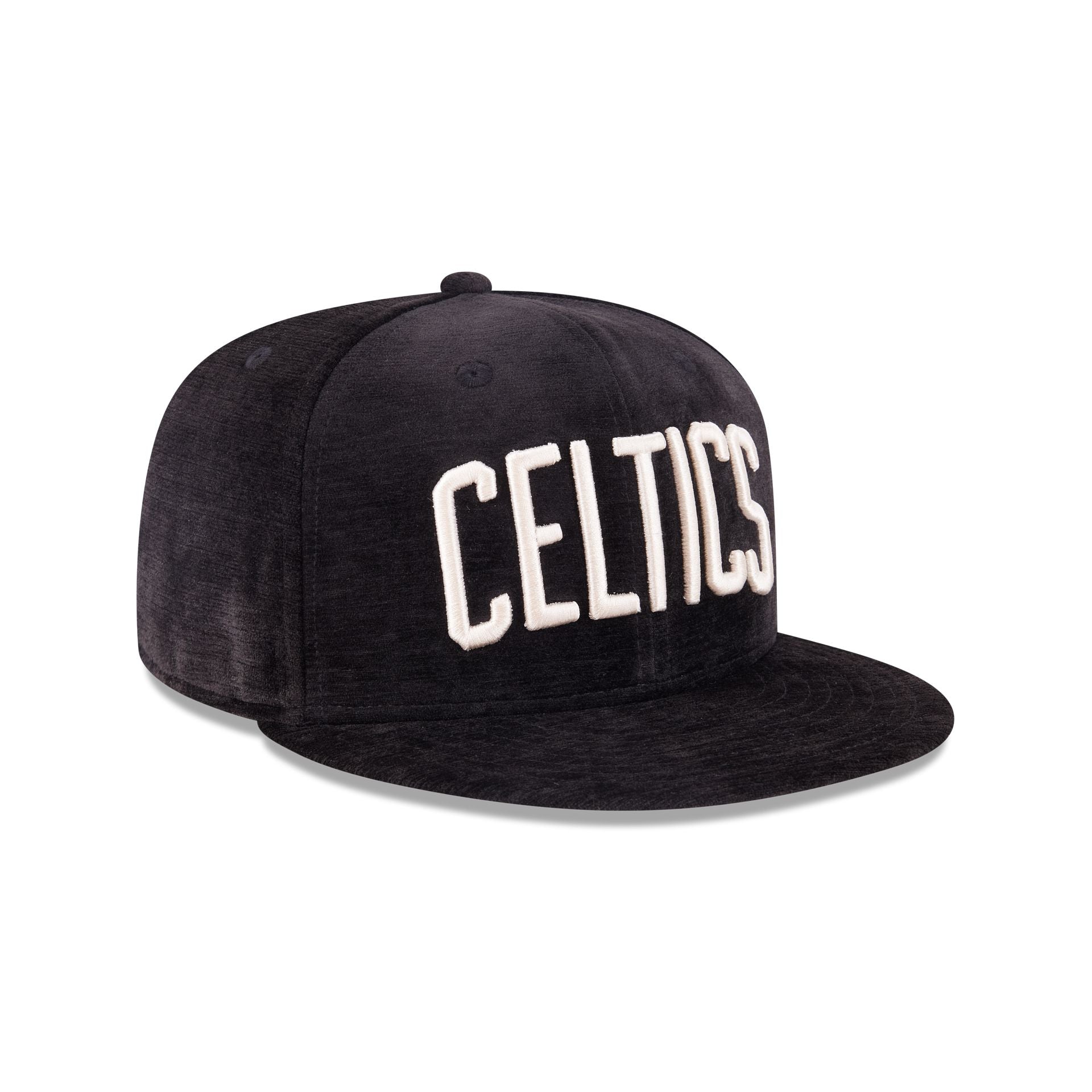 Boston Celtics Black Velvet 59FIFTY Fitted Hat - Image 3