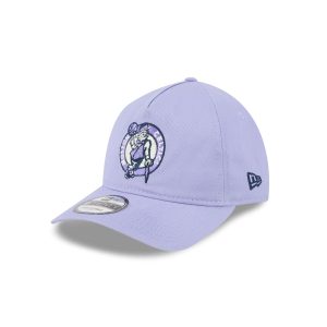 Boston Celtics Lavender 9TWENTY A-Frame Adjustable Hat