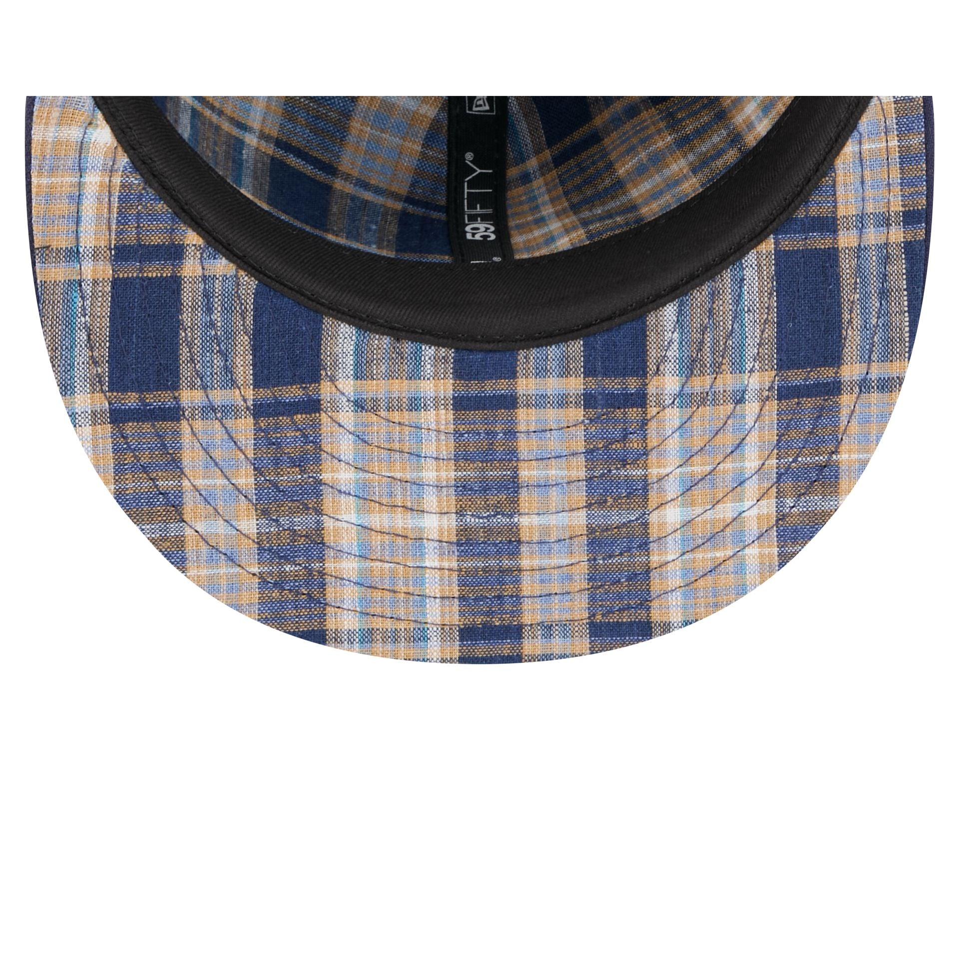 Baltimore Orioles Blue Tartan 59FIFTY Fitted Hat - Image 7