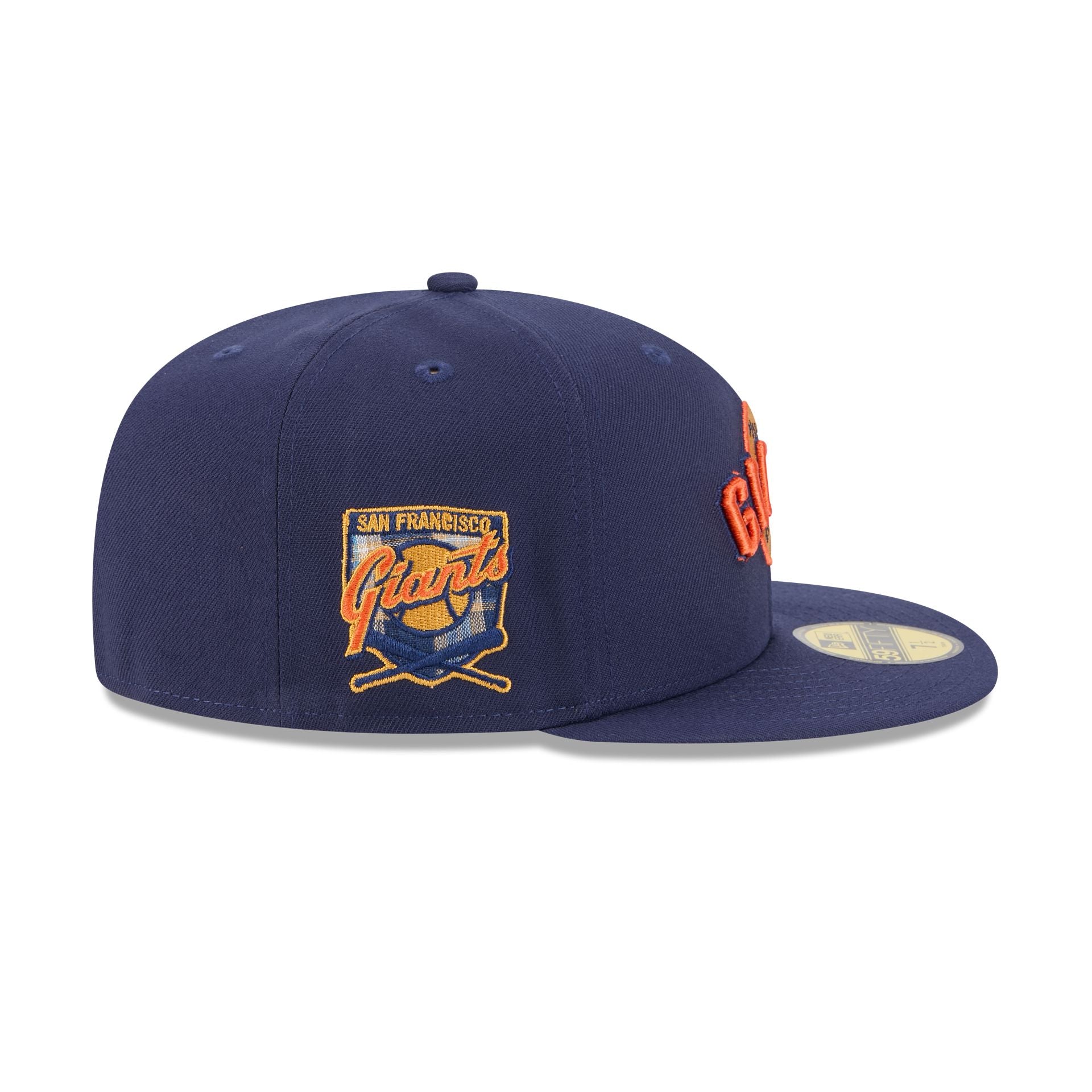 San Francisco Giants Blue Tartan 59FIFTY Fitted Hat - Image 4