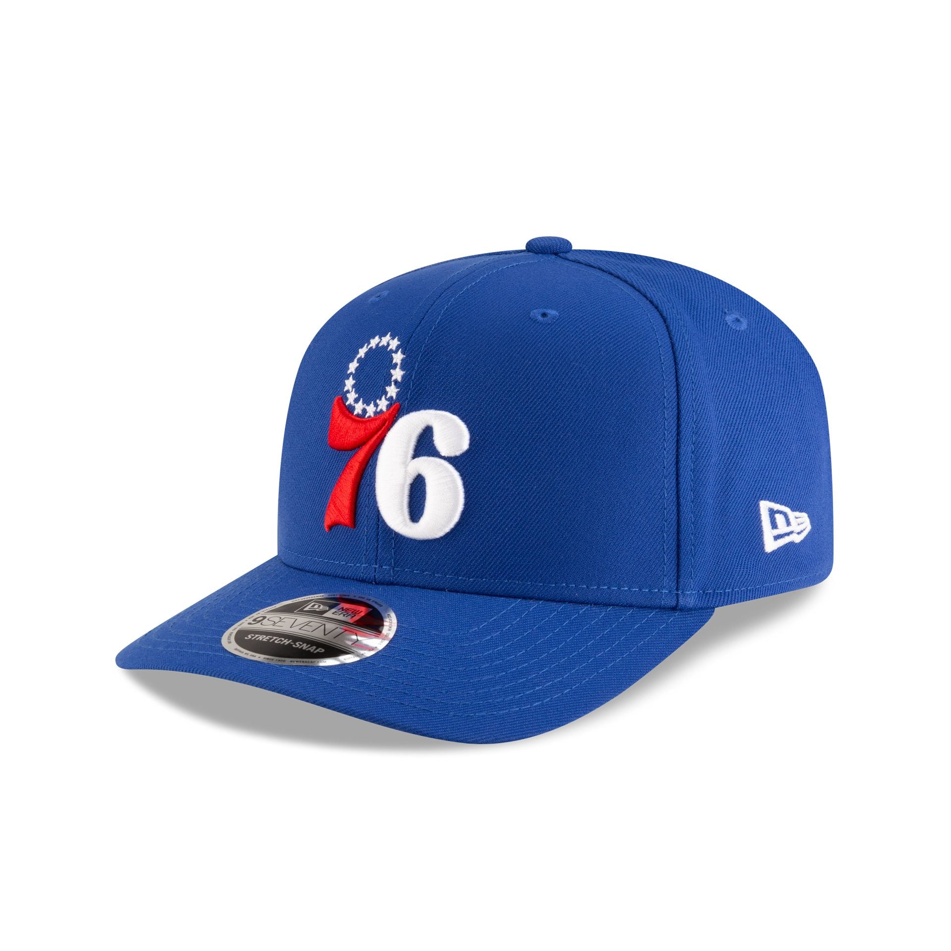 Philadelphia 76ers Team 9SEVENTY Stretch-Snap Hat
