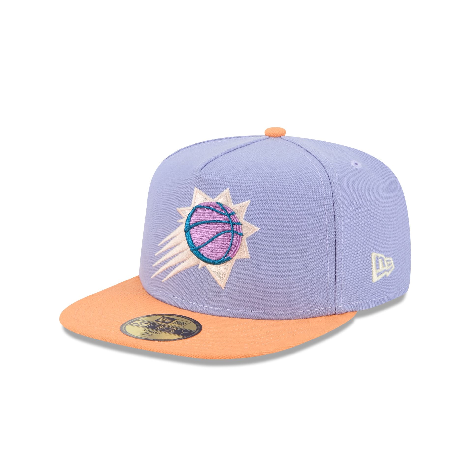 Phoenix Suns Lavender 59FIFTY A-Frame Fitted Hat - Image 3