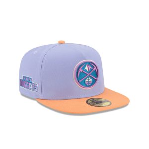 Denver Nuggets Lavender 59FIFTY A-Frame Fitted Hat