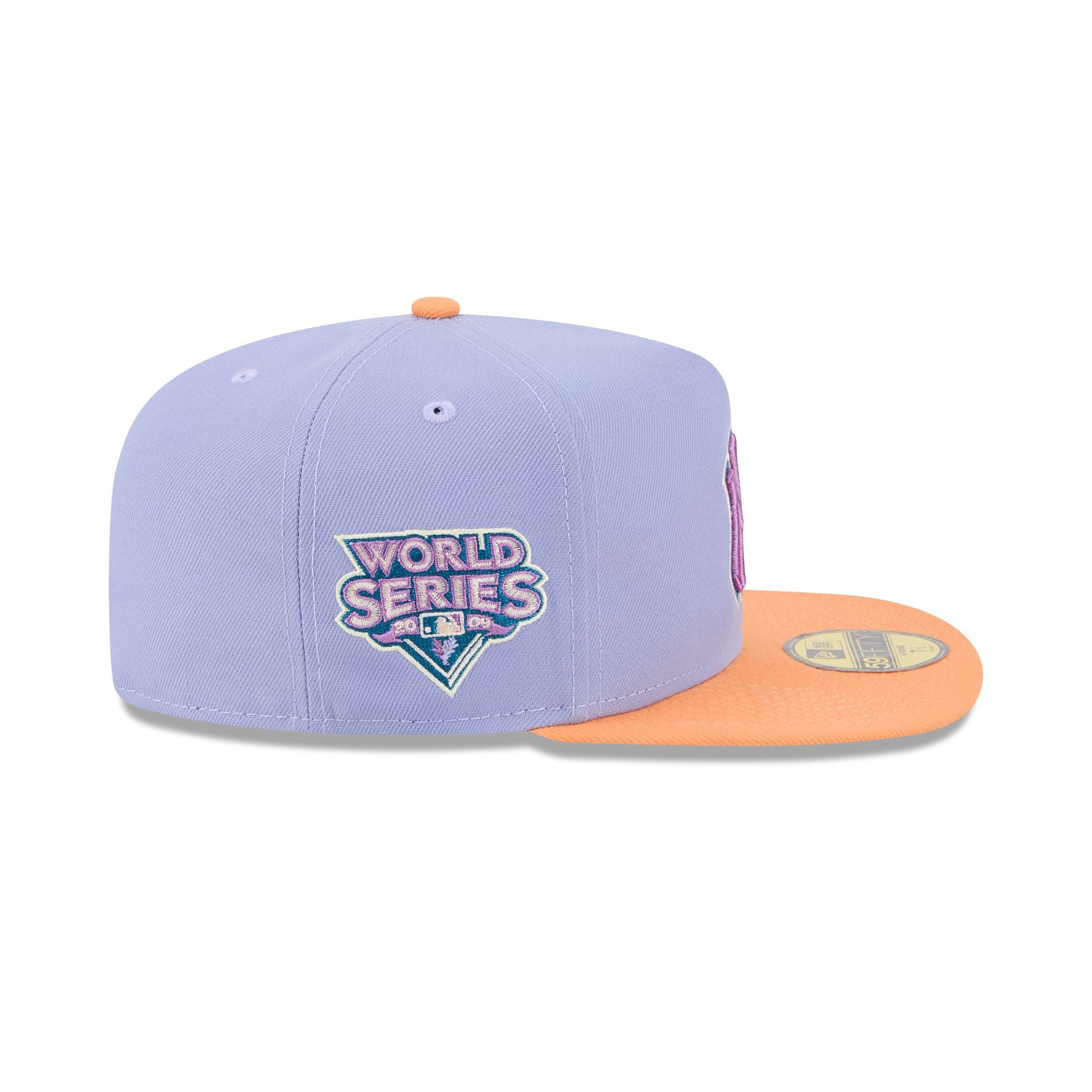 New York Yankees Lavender 59FIFTY A-Frame Fitted Hat - Image 4