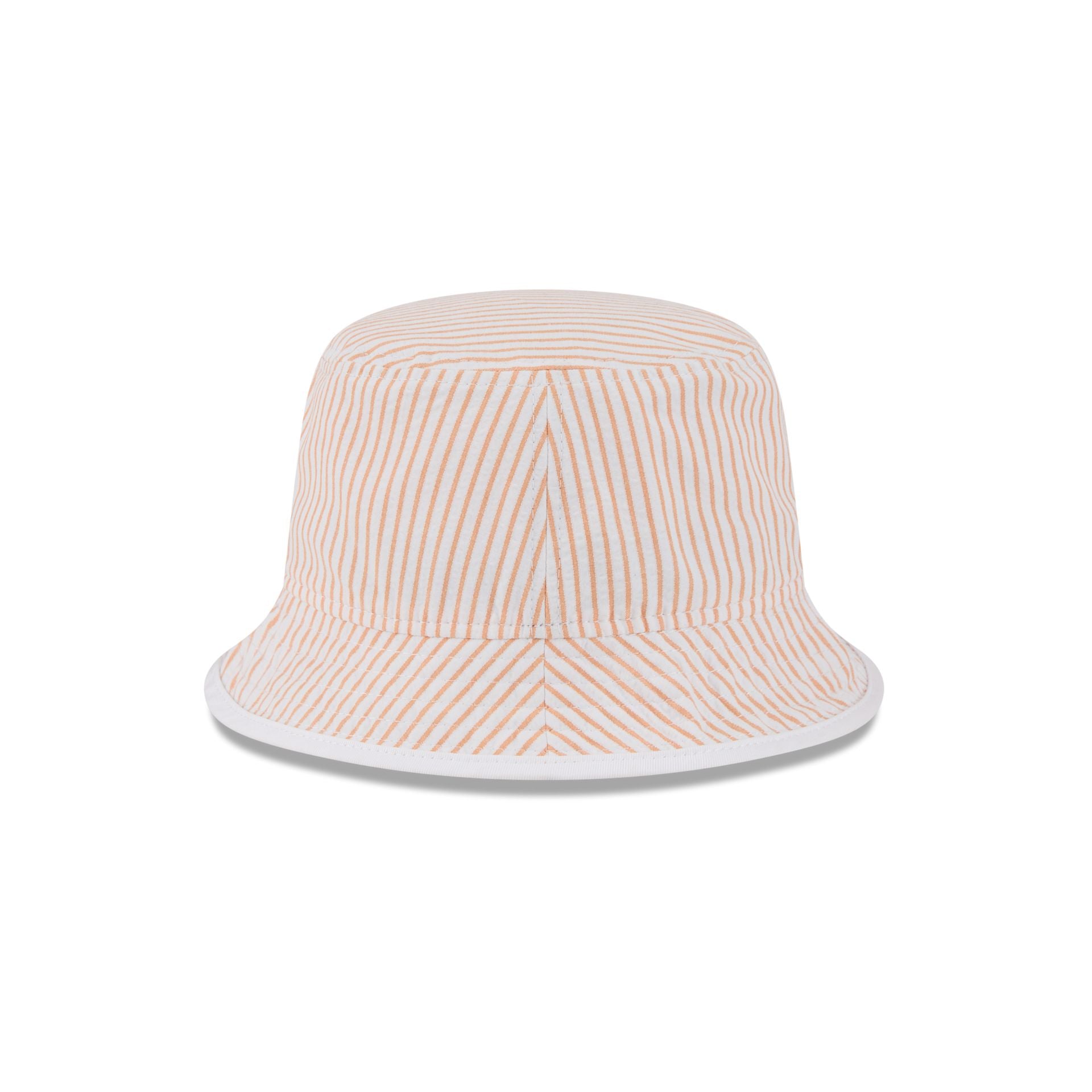 New Era Cap Orange Pinstripe Bucket Hat - Image 5