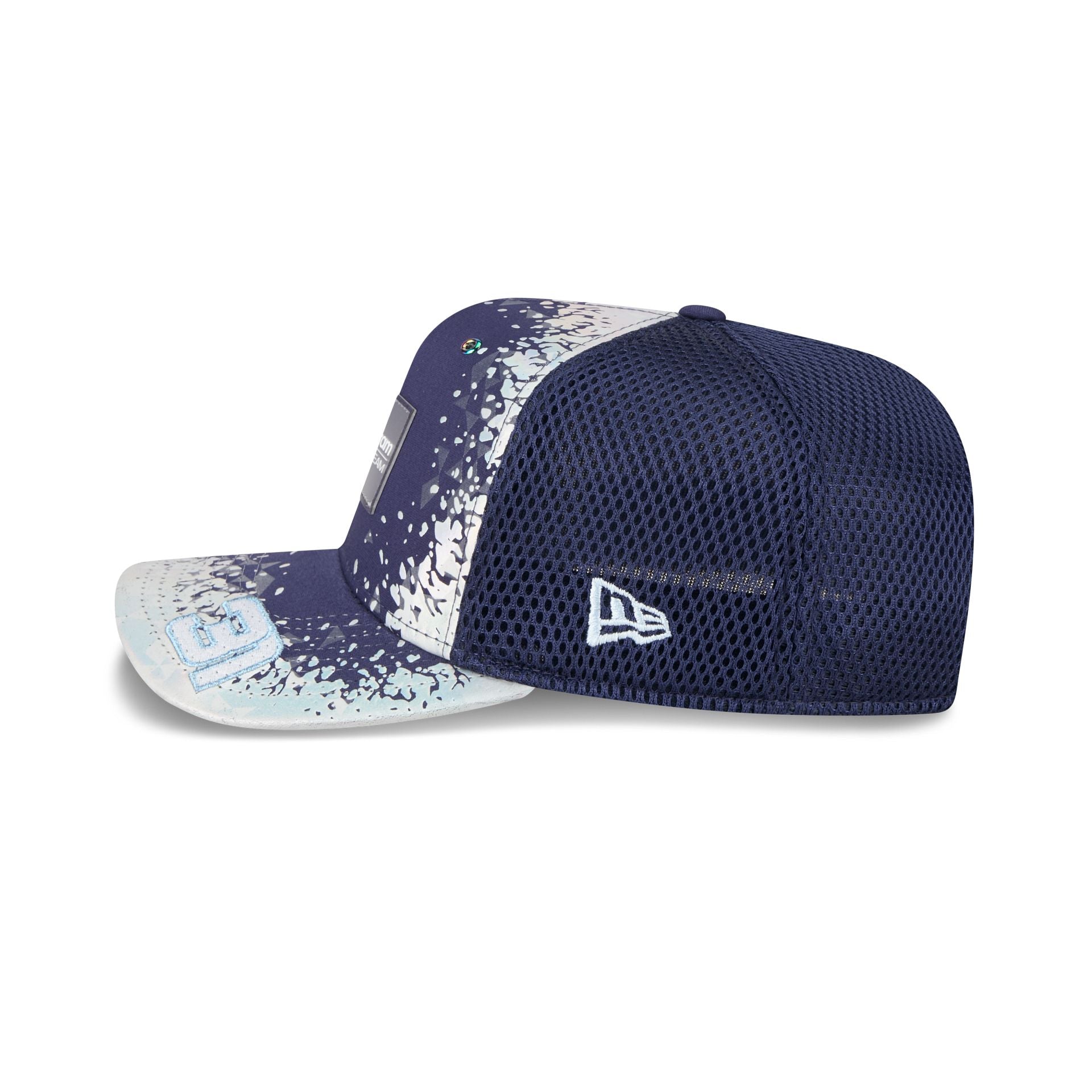 MoneyGram Haas F1 Team 2025 Las Vegas Race Special Esteban Ocon 9FIFTY Trucker Hat - Image 5