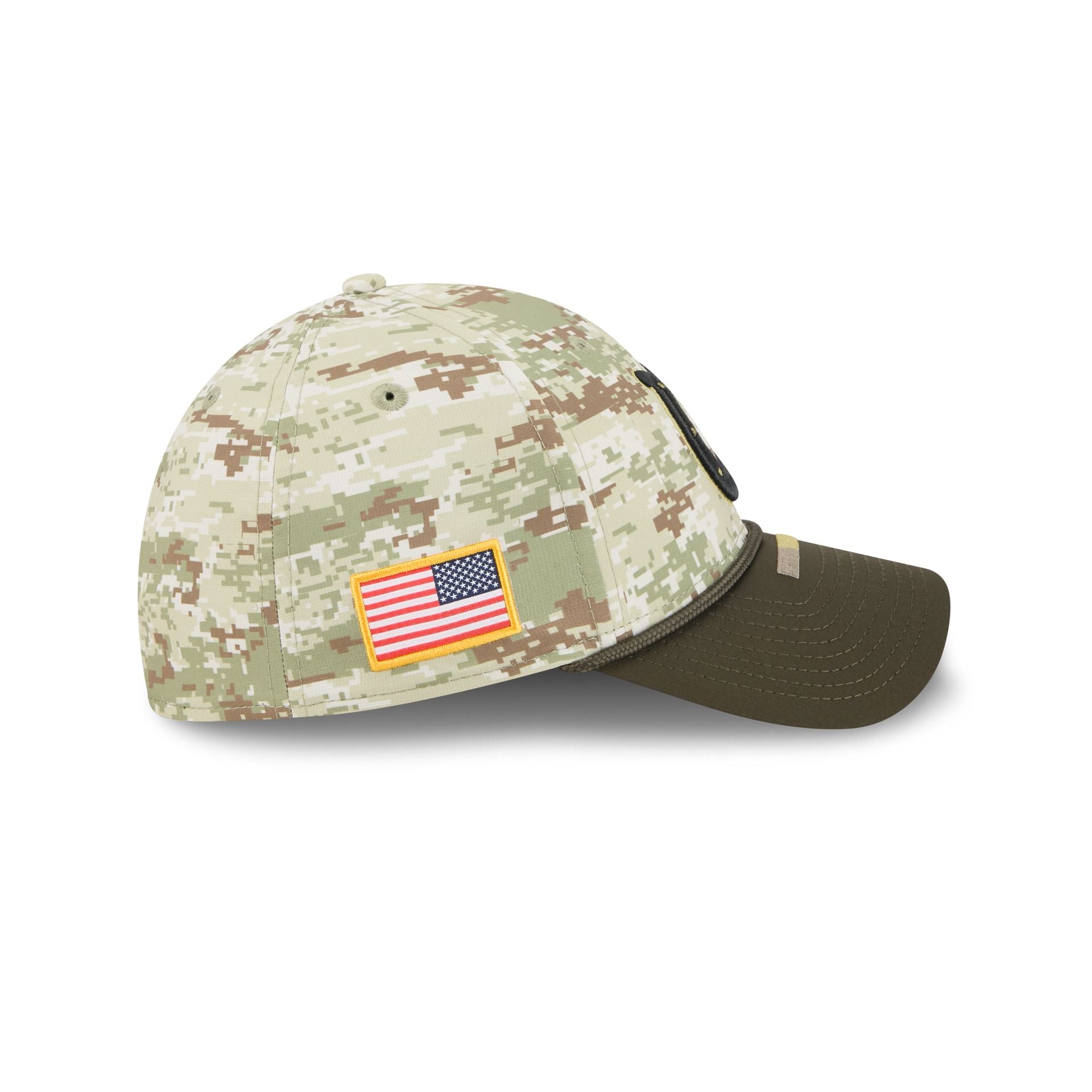 Indianapolis Colts 2025 Salute to Service Digi Camo 39THIRTY Stretch Fit Hat - Image 4