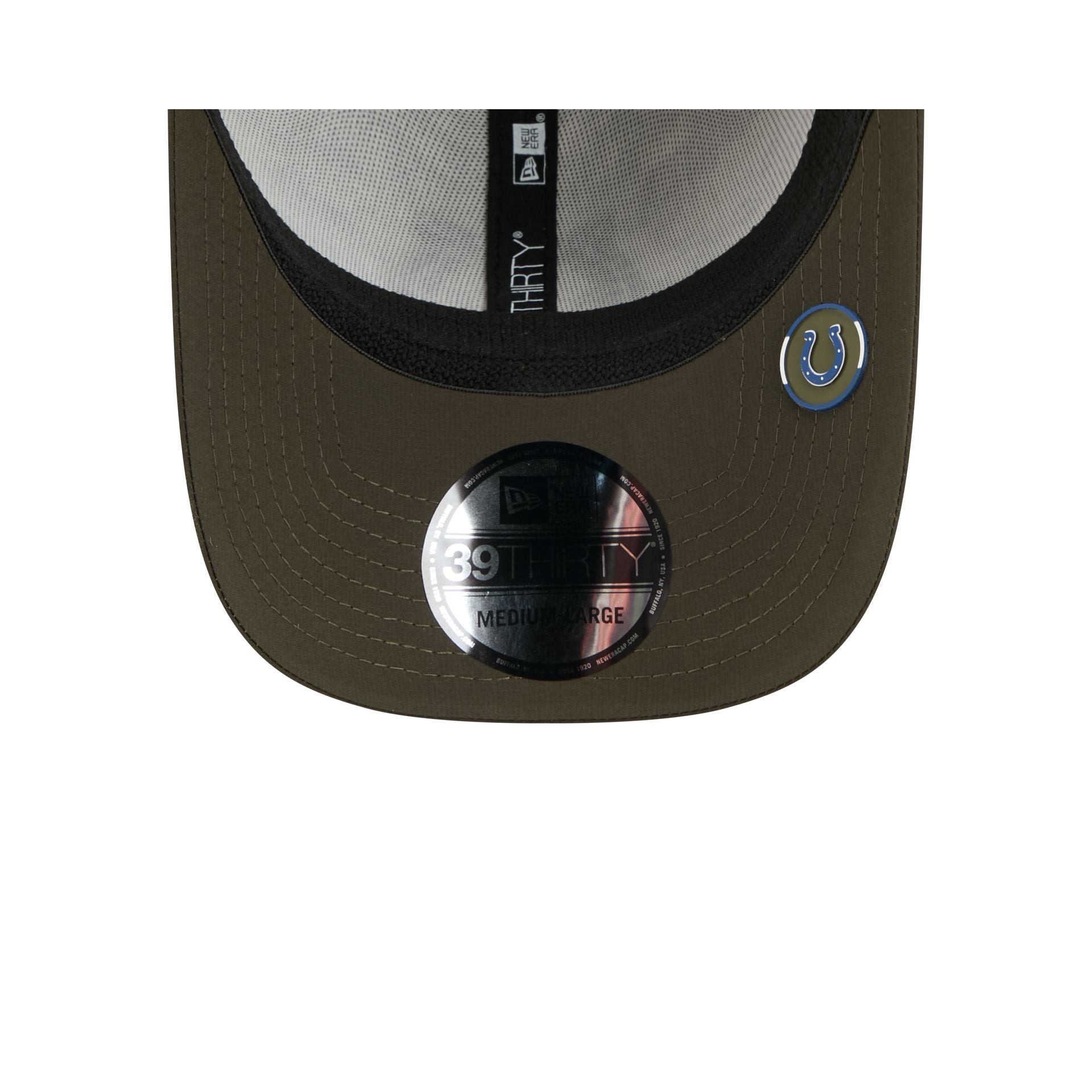 Indianapolis Colts 2025 Salute to Service Digi Camo 39THIRTY Stretch Fit Hat - Image 7