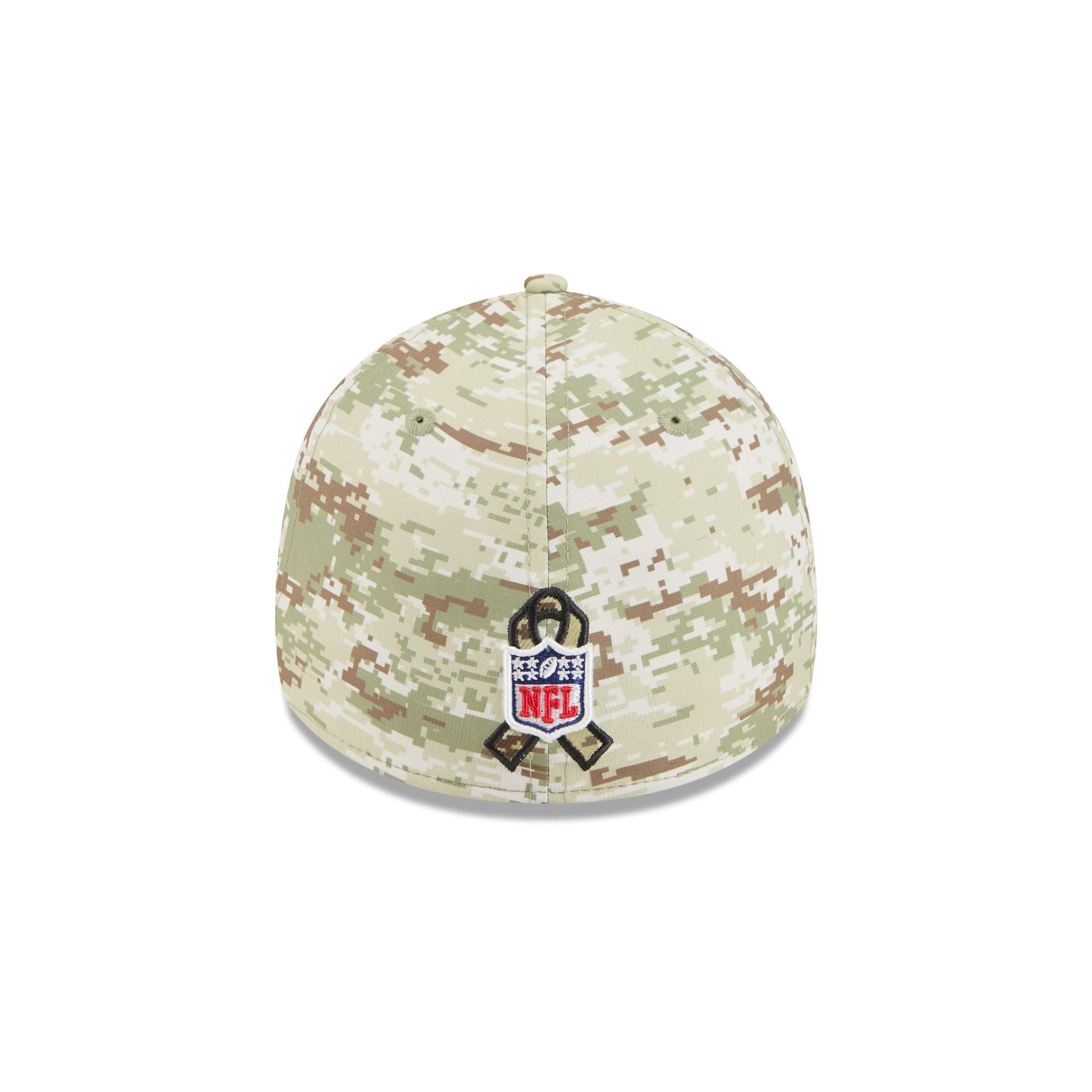 New York Jets 2025 Salute to Service Digi Camo 39THIRTY Stretch Fit Hat - Image 6