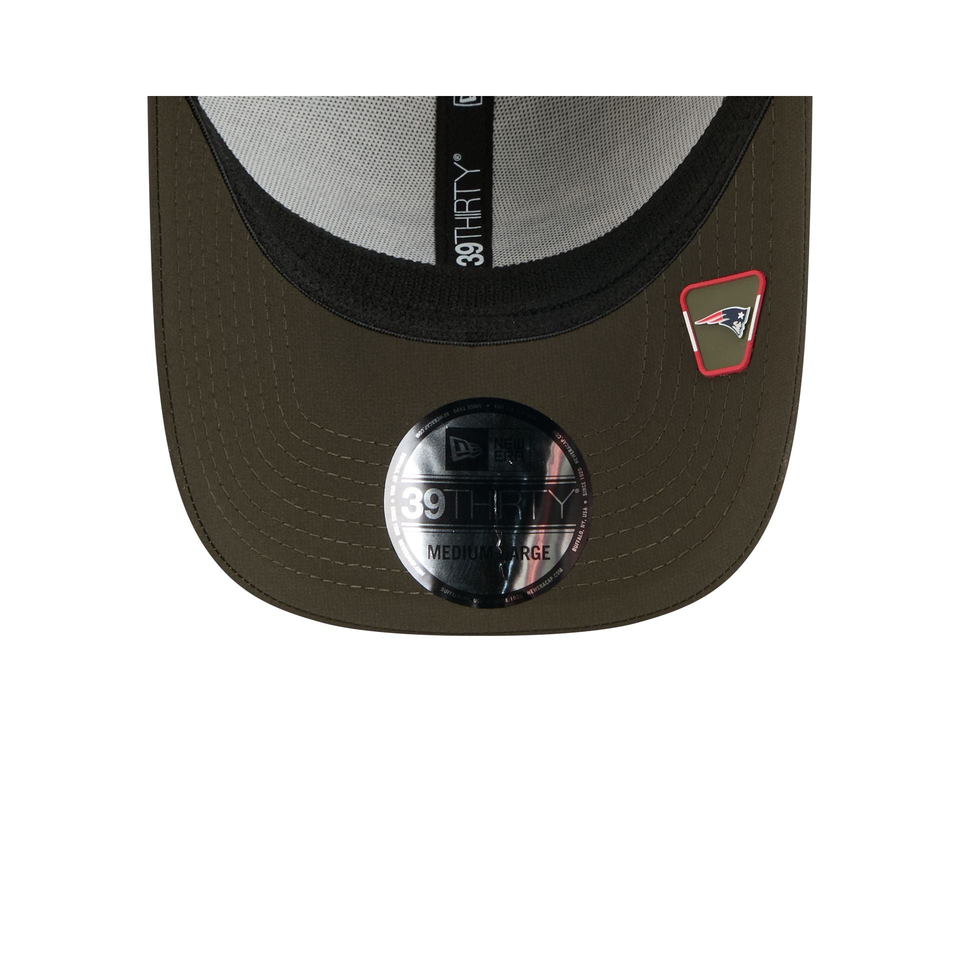 New England Patriots 2025 Salute to Service Digi Camo 39THIRTY Stretch Fit Hat - Image 7