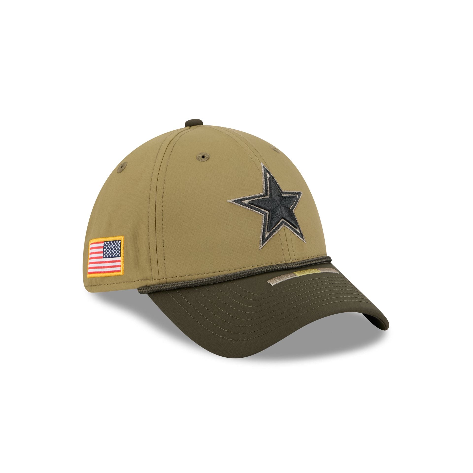 Dallas Cowboys 2025 Salute to Service 39THIRTY Stretch Fit Hat