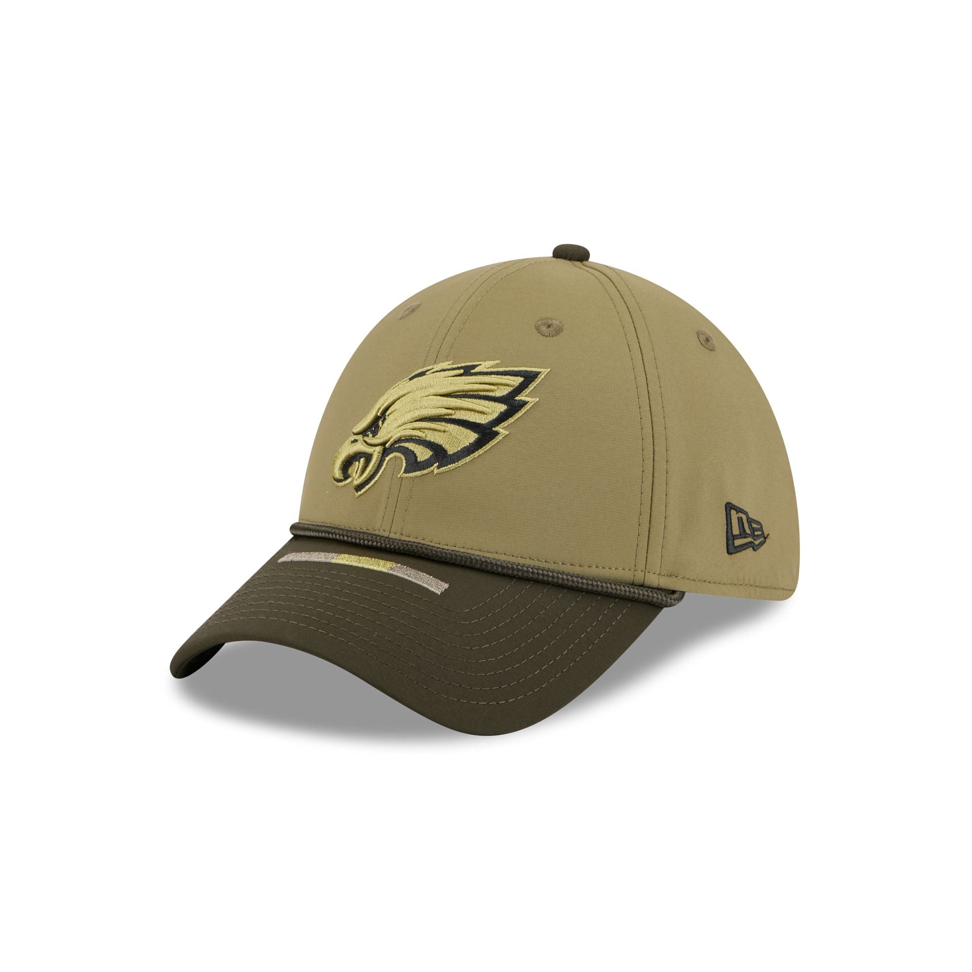 Philadelphia Eagles 2025 Salute to Service 39THIRTY Stretch Fit Hat - Image 3