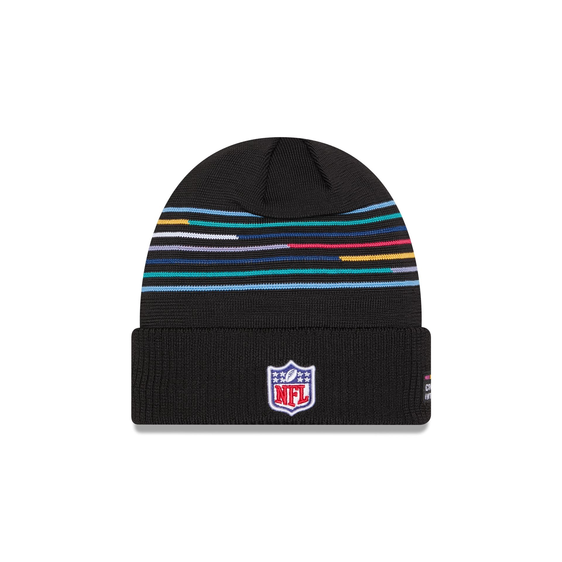 Los Angeles Rams 2025 Crucial Catch Cuff Knit Hat - Image 4