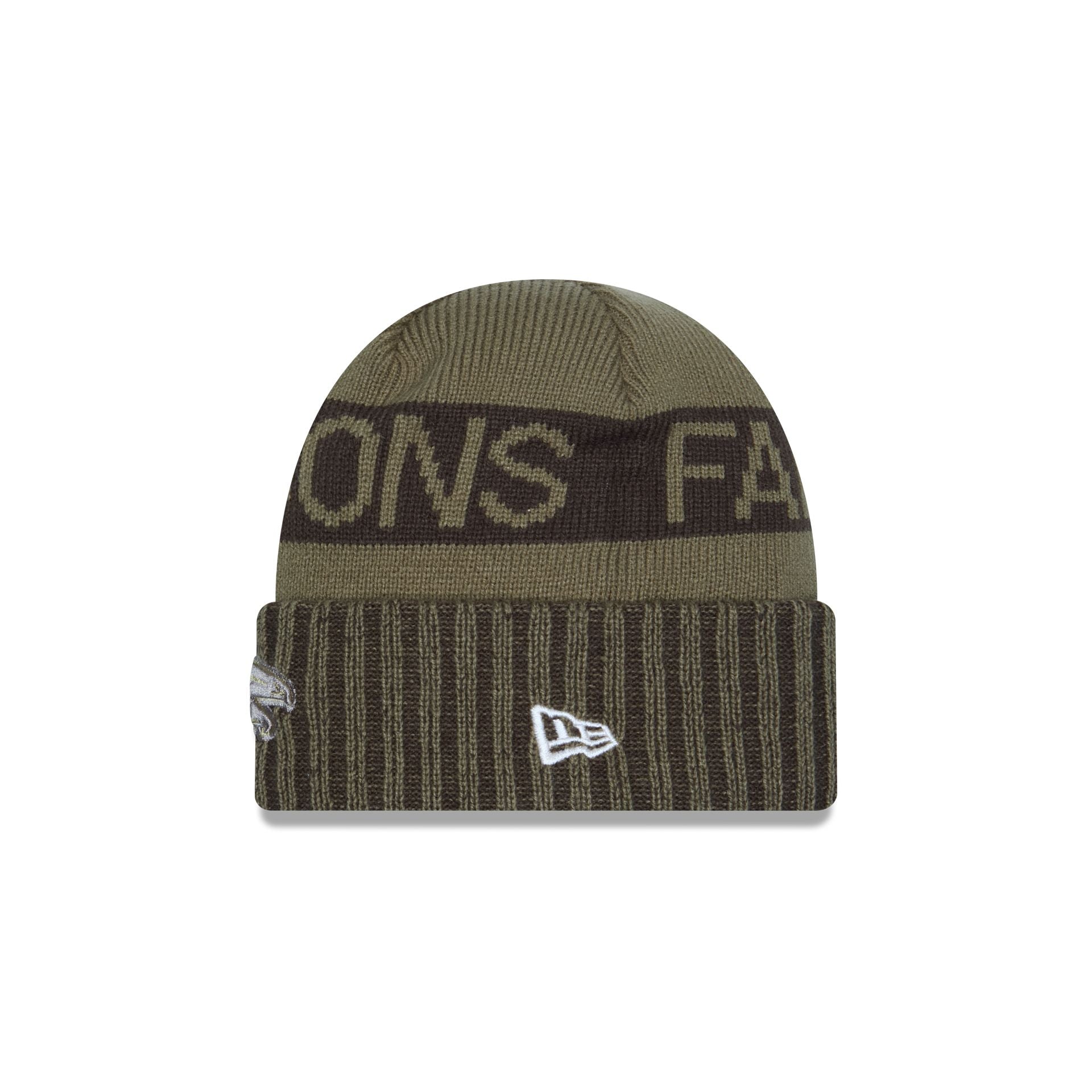 Atlanta Falcons 2025 Salute to Service Cuff Knit Hat - Image 3