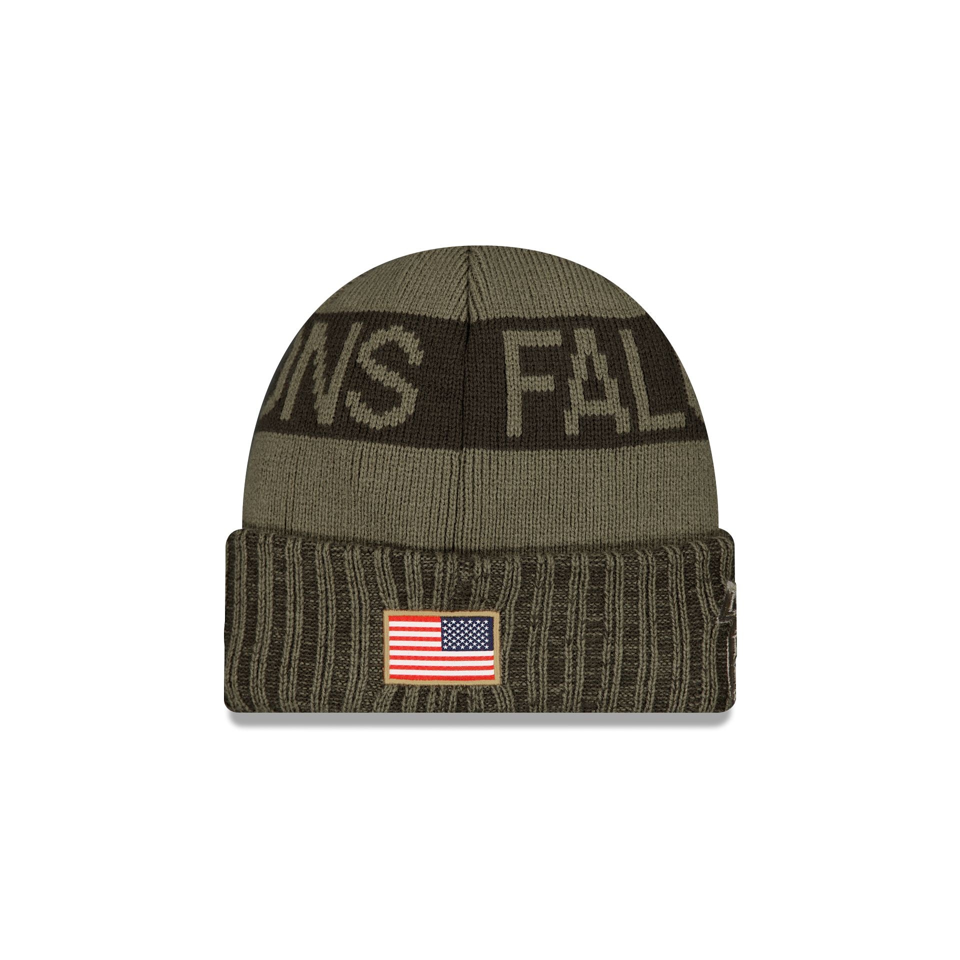 Atlanta Falcons 2025 Salute to Service Cuff Knit Hat - Image 2