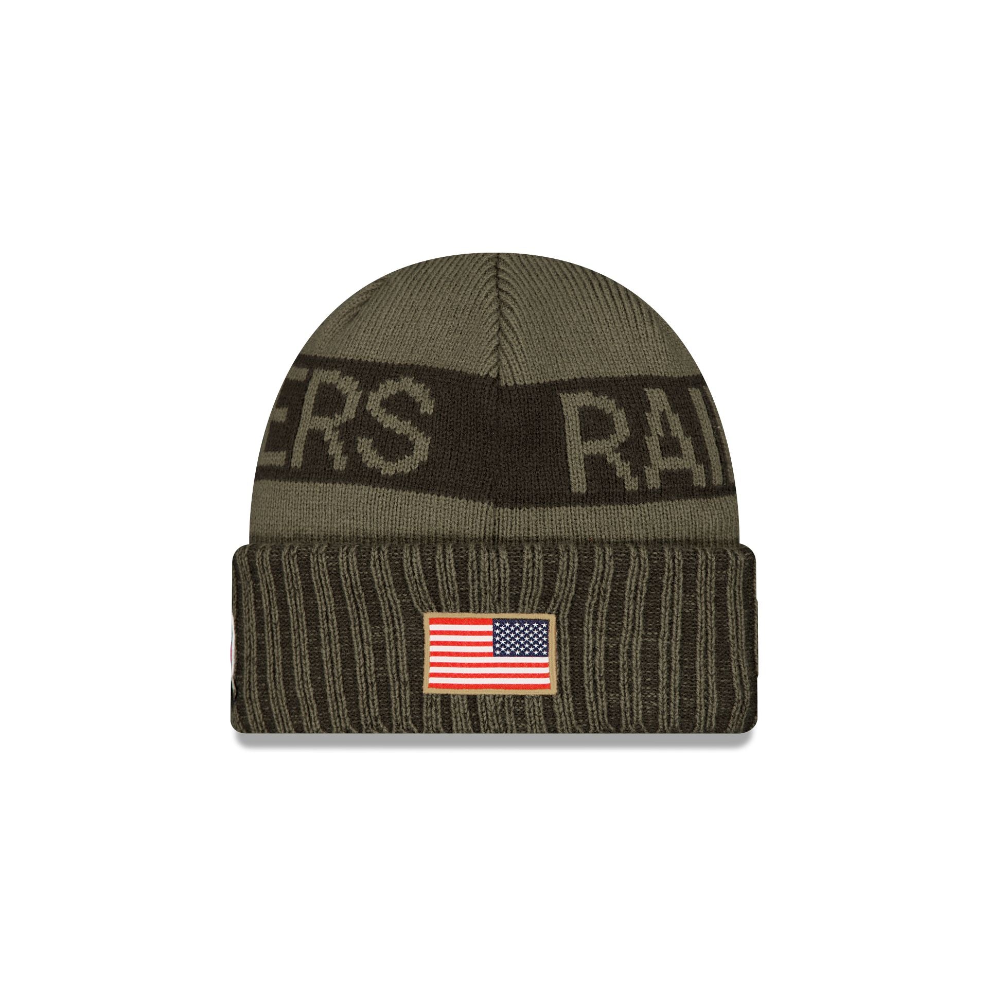 Las Vegas Raiders 2025 Salute to Service Cuff Knit Hat - Image 2
