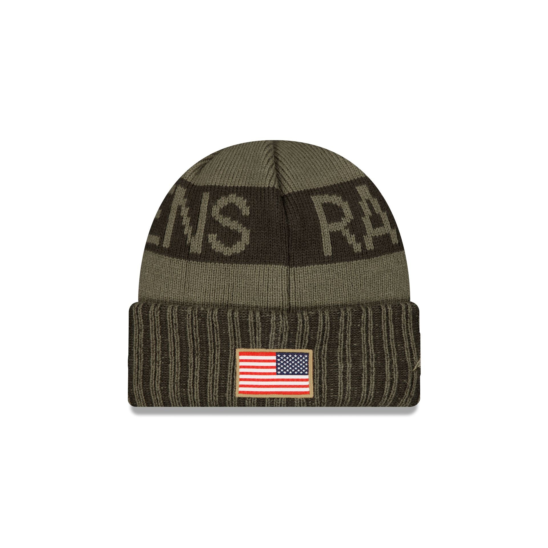 Baltimore Ravens 2025 Salute to Service Cuff Knit Hat - Image 2