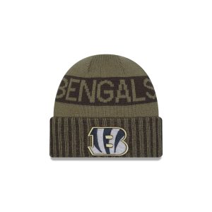 Cincinnati Bengals 2025 Salute to Service Cuff Knit Hat