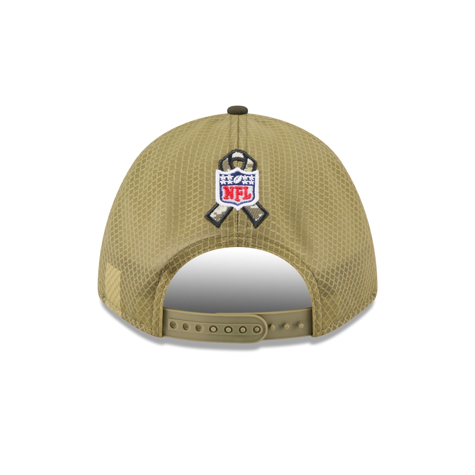 Cincinnati Bengals 2025 Salute to Service 9FORTY M-Crown A-Frame Trucker Hat - Image 6