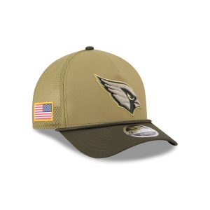Arizona Cardinals 2025 Salute to Service 9FORTY M-Crown A-Frame Trucker Hat
