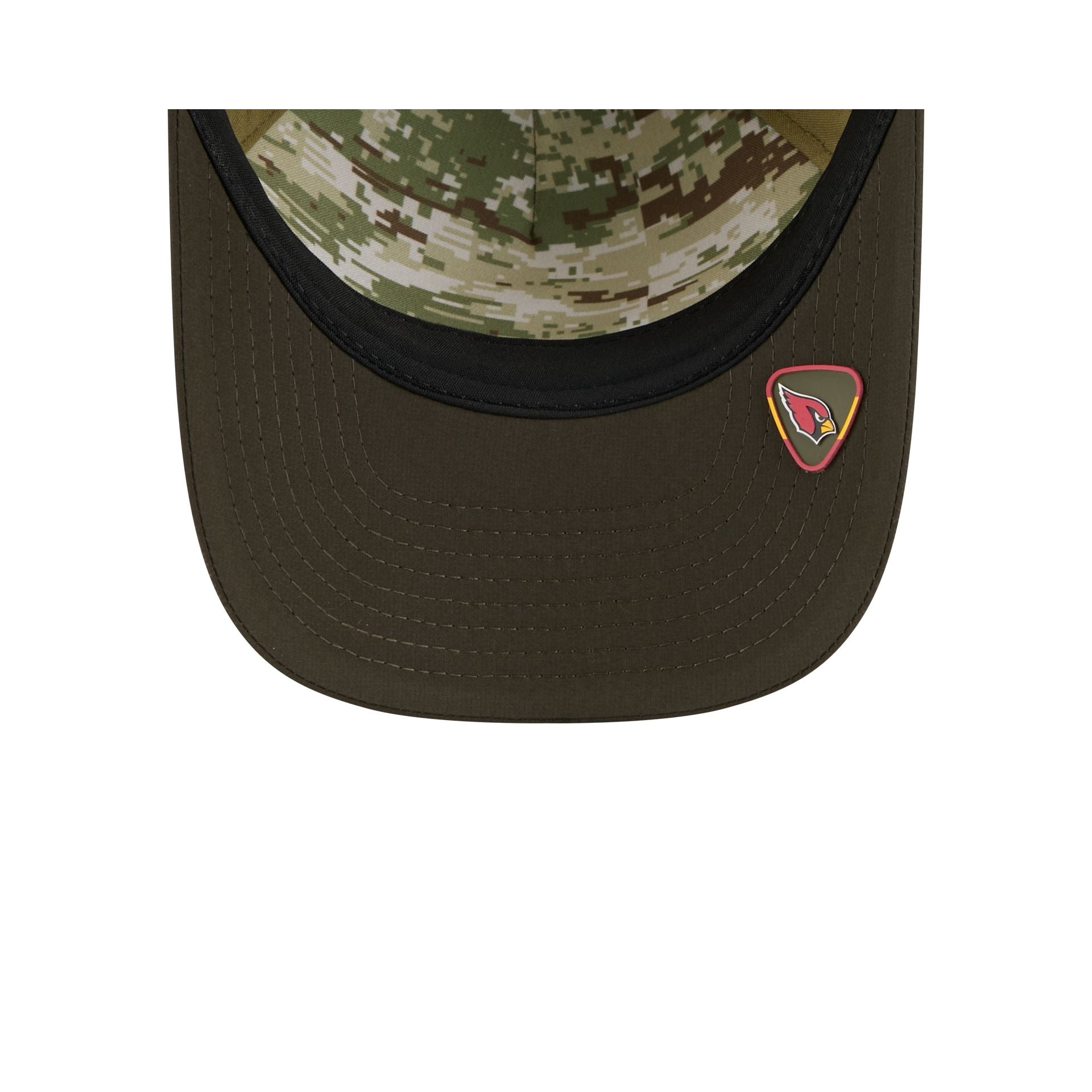 Arizona Cardinals 2025 Salute to Service 9FORTY M-Crown A-Frame Trucker Hat - Image 7