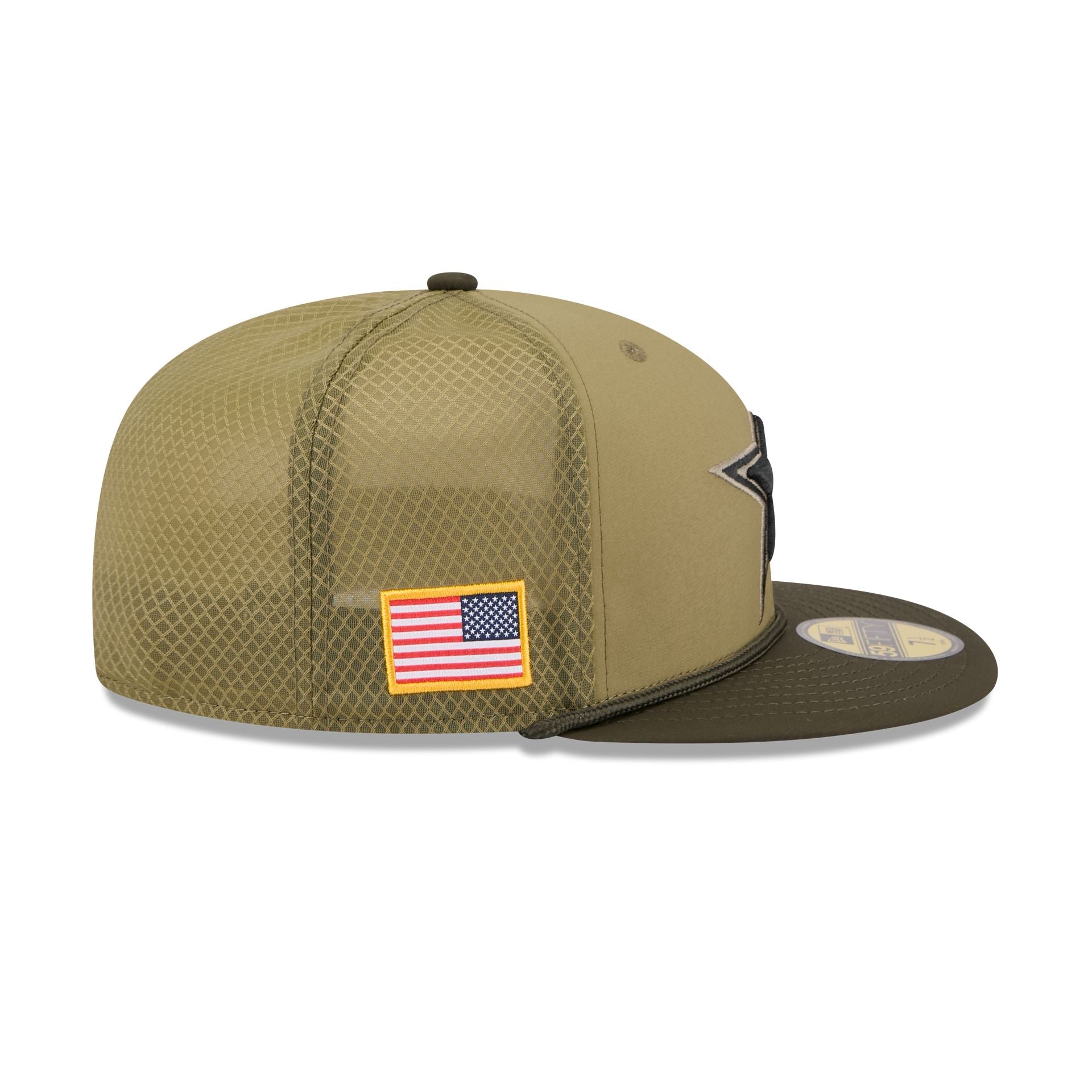 Dallas Cowboys 2025 Salute to Service 59FIFTY Fitted Hat - Image 4