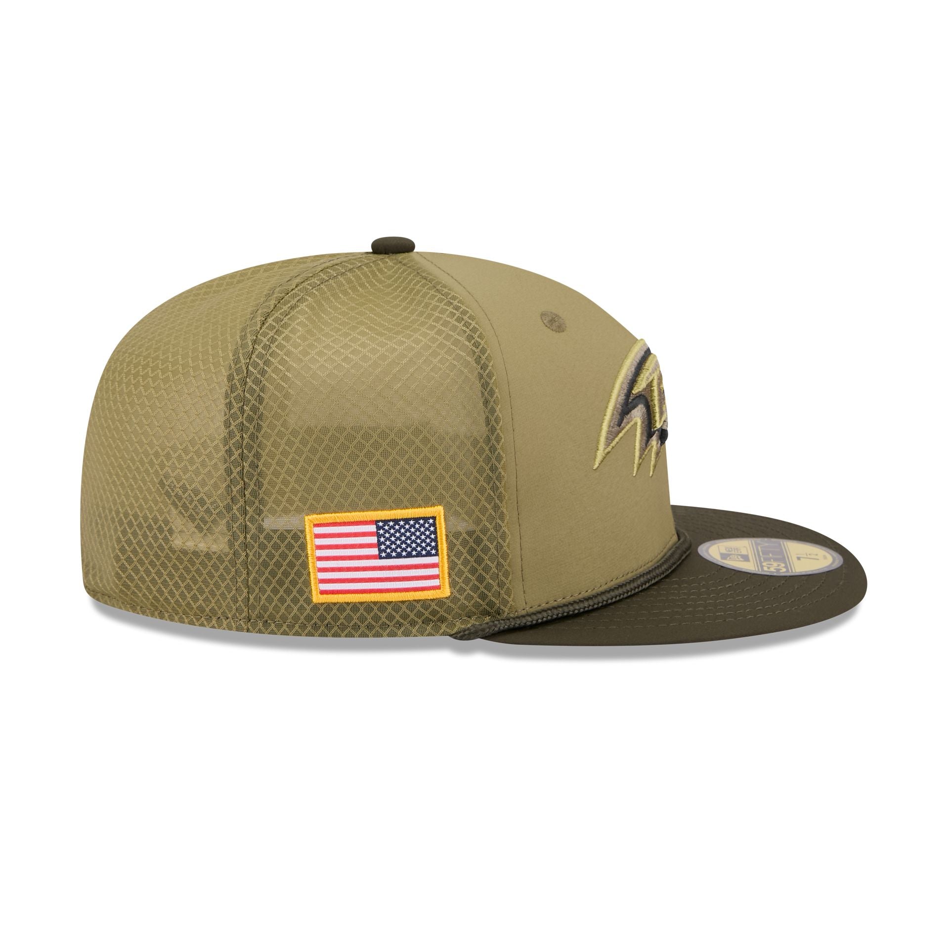 Baltimore Ravens 2025 Salute to Service 59FIFTY Fitted Hat - Image 4