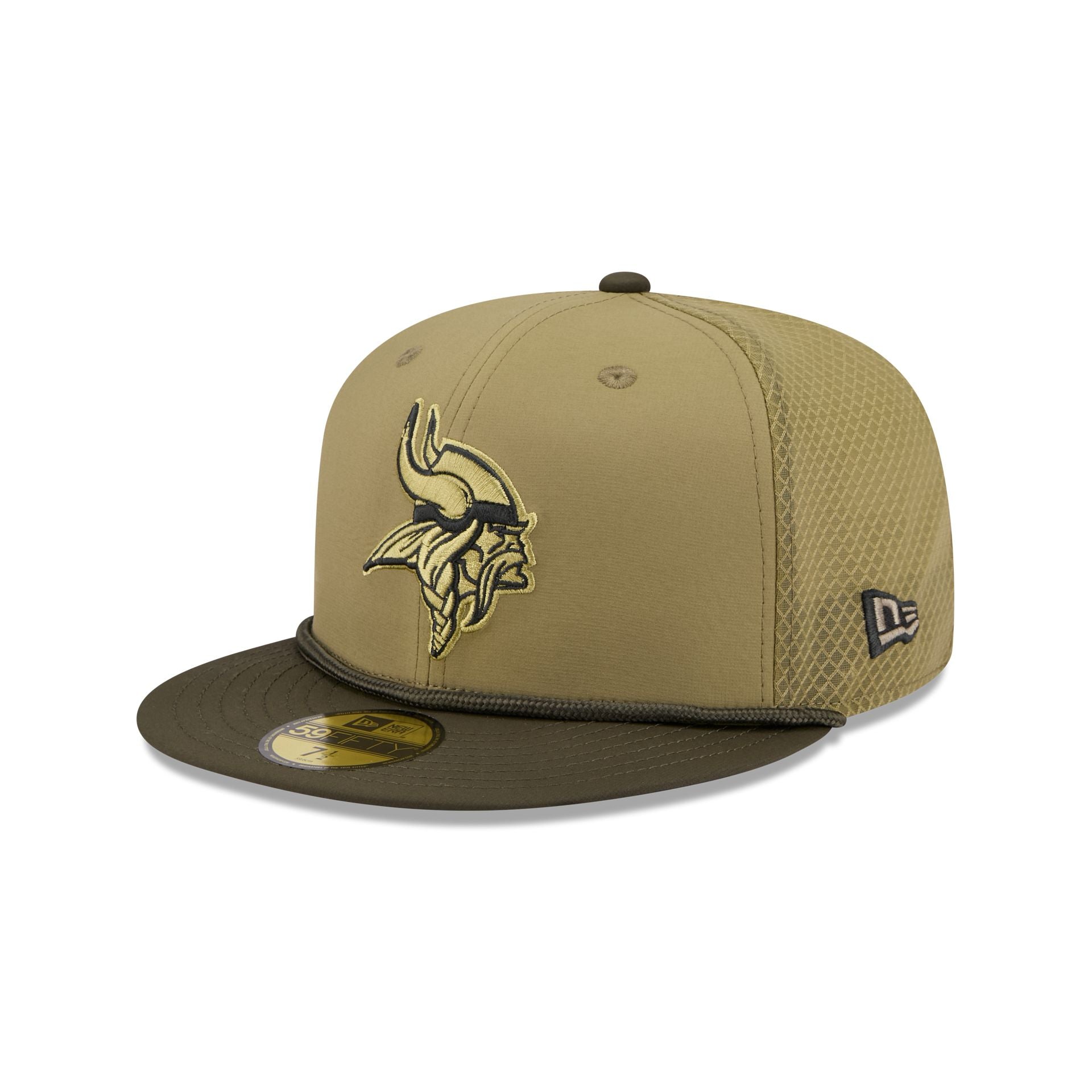 Minnesota Vikings 2025 Salute to Service 59FIFTY Fitted Hat - Image 3
