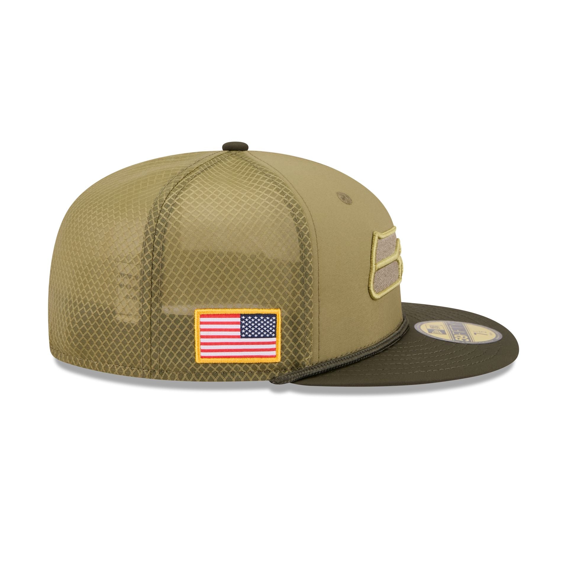 Seattle Seahawks 2025 Salute to Service 59FIFTY Fitted Hat - Image 4